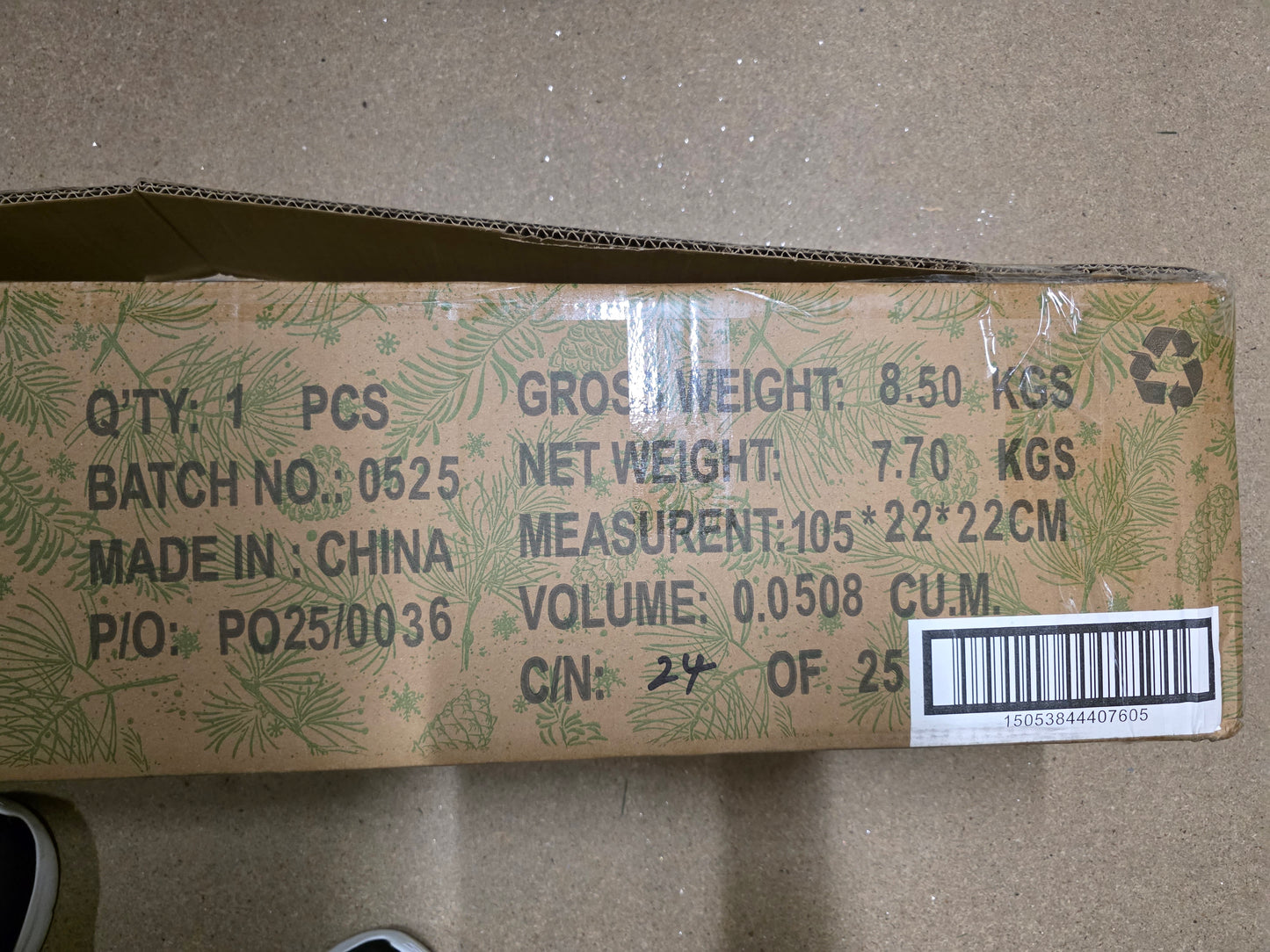 Tree L E D Prelit Arbor Spruce Switch 2.1m