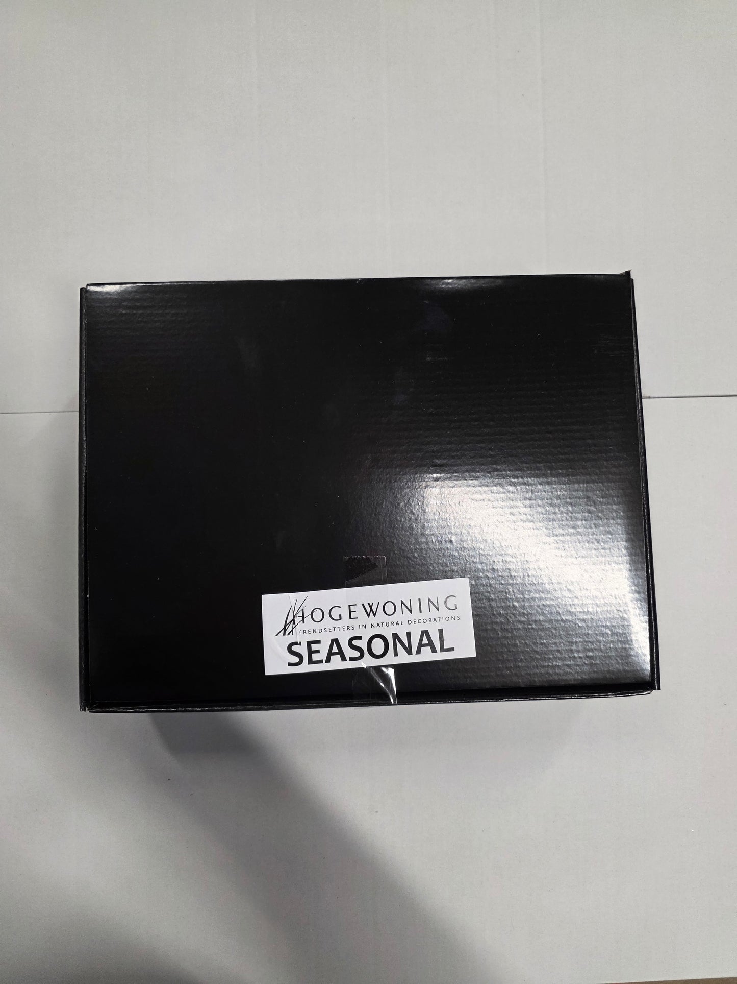 Bauble Jute Natural/white 8cm X12