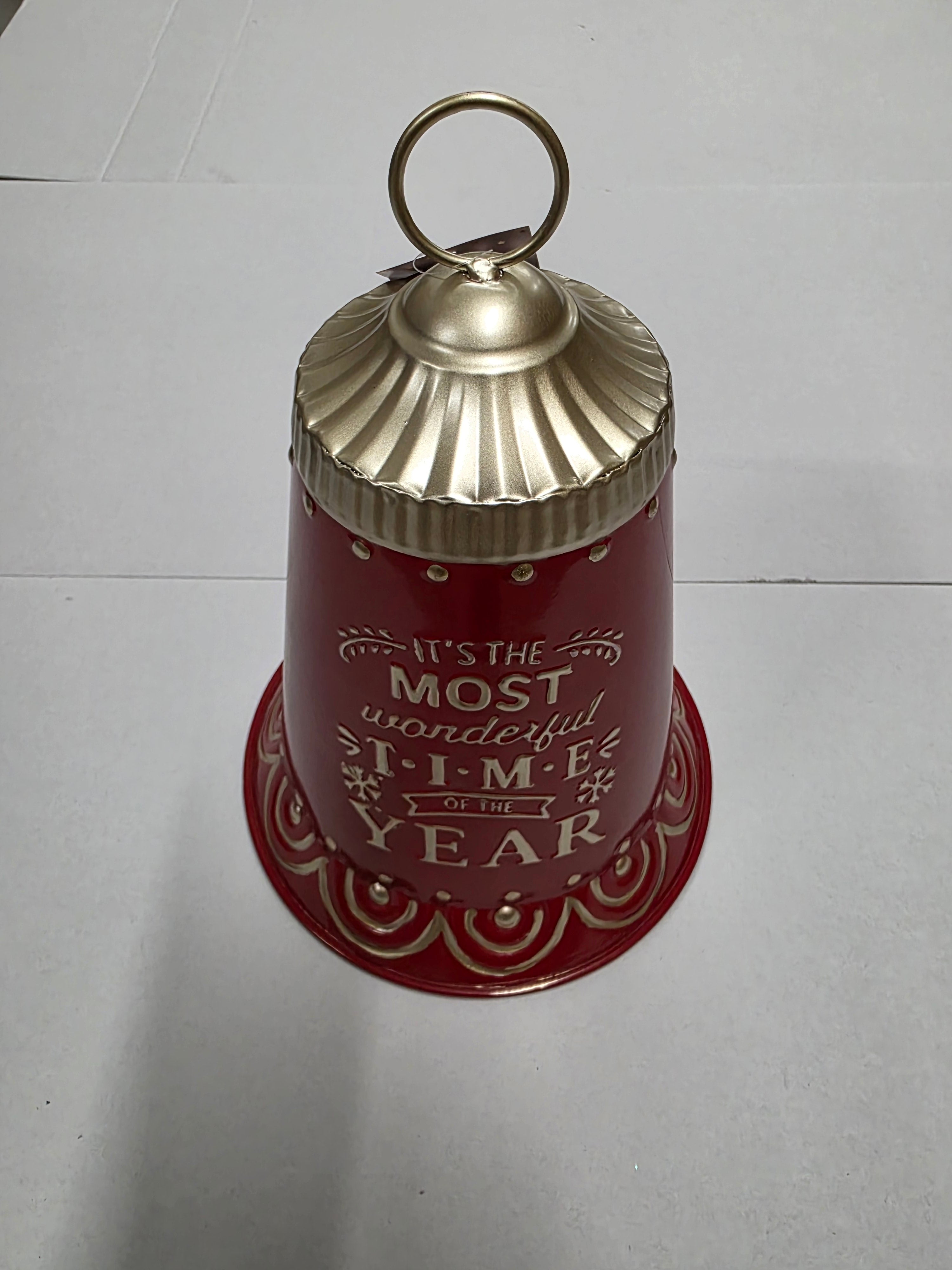 Bell Most Wonderful Time Red 31cm