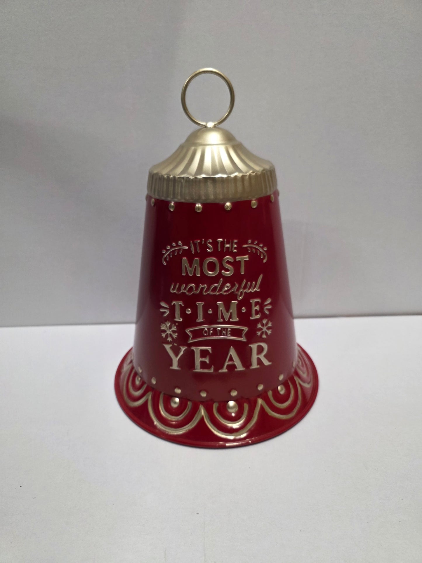 Bell Most Wonderful Time Red 31cm
