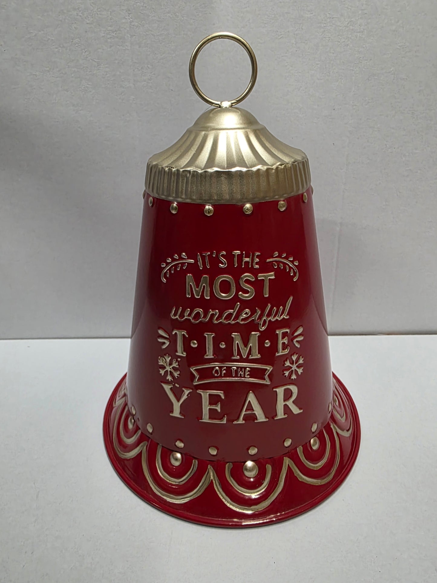 Bell Most Wonderful Time Red 31cm
