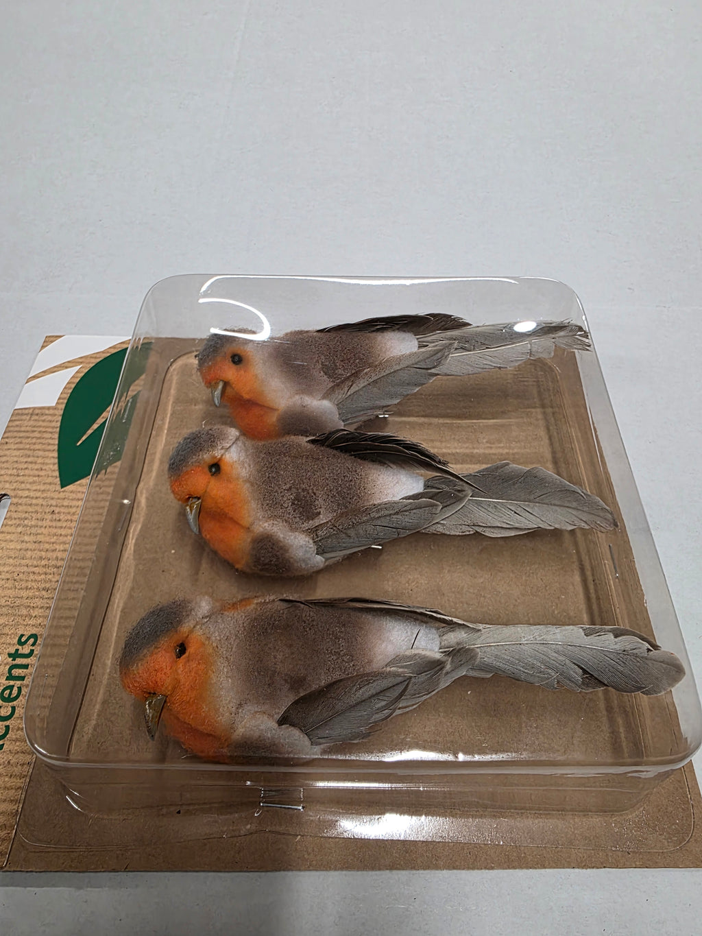 Birds On Clip 14cm