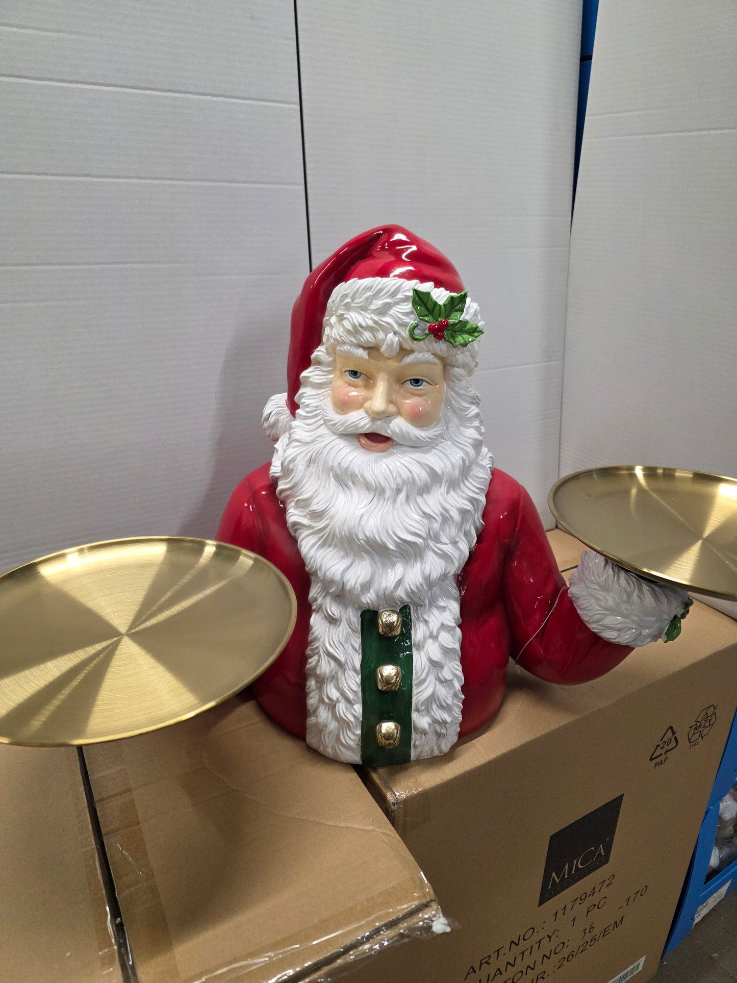 Display Santa Red 76x44x47cm