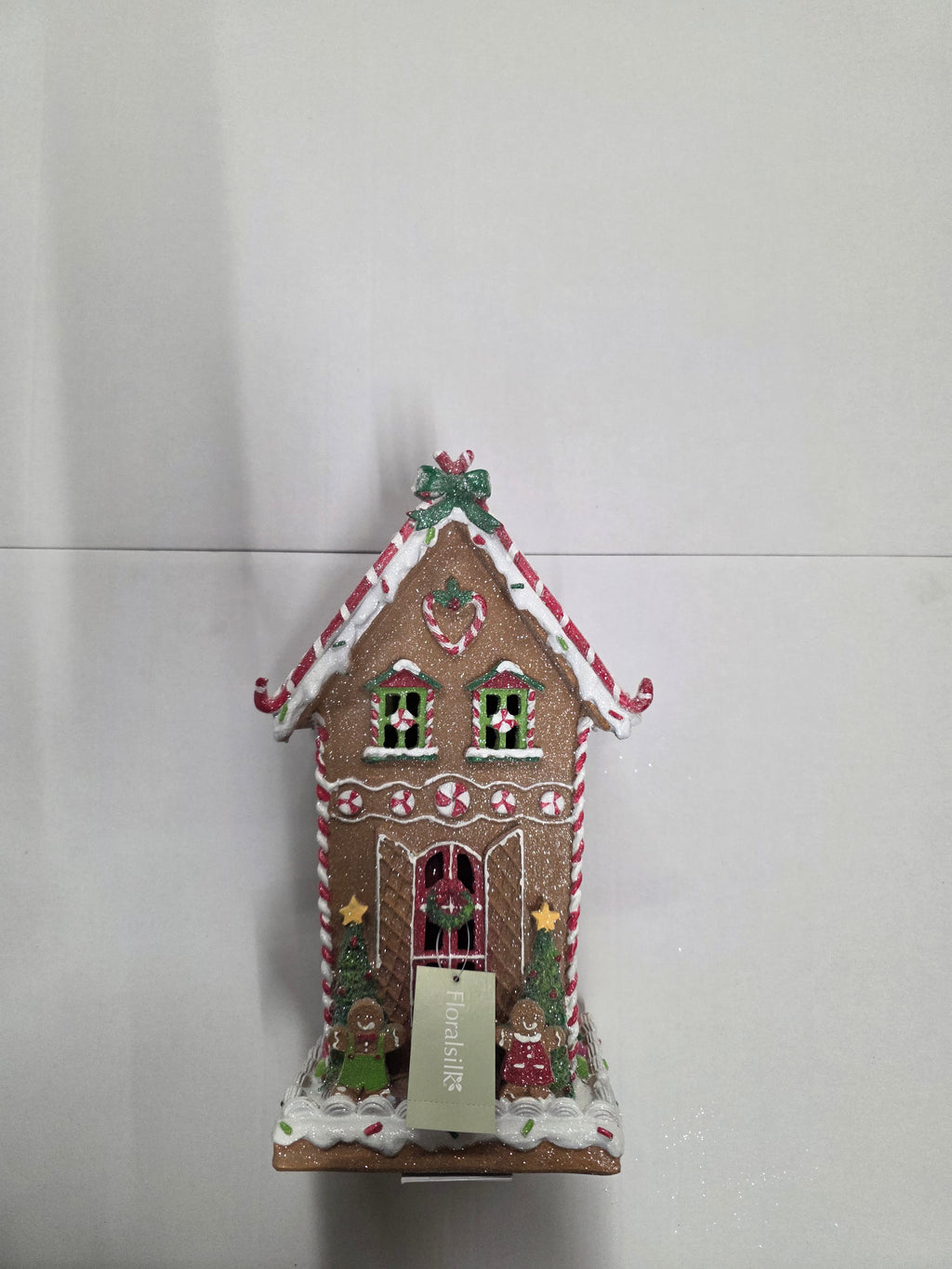 Gingerbread House B/o Timer 20cm