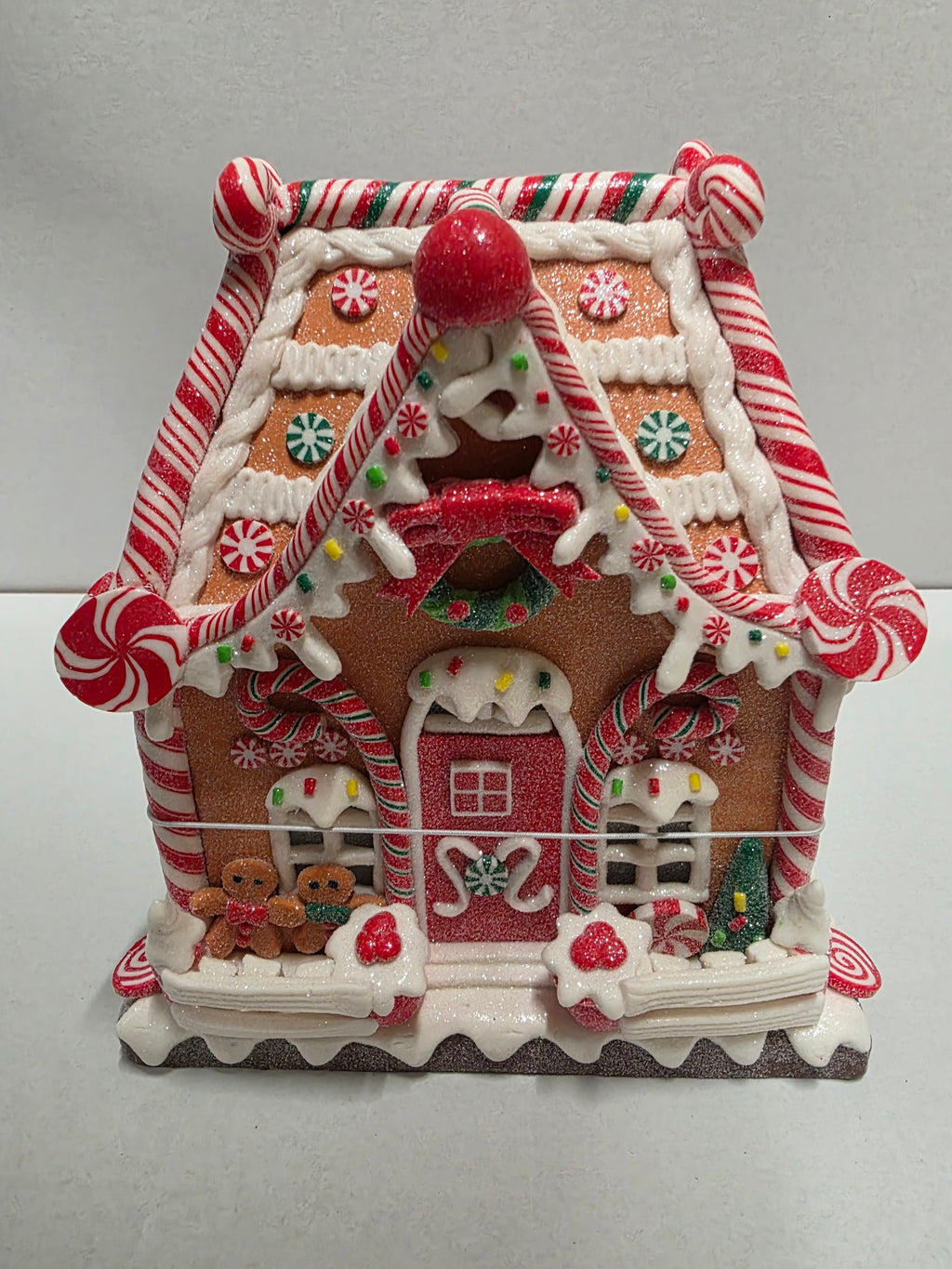 Gingerbread House B/o Timer 20cm