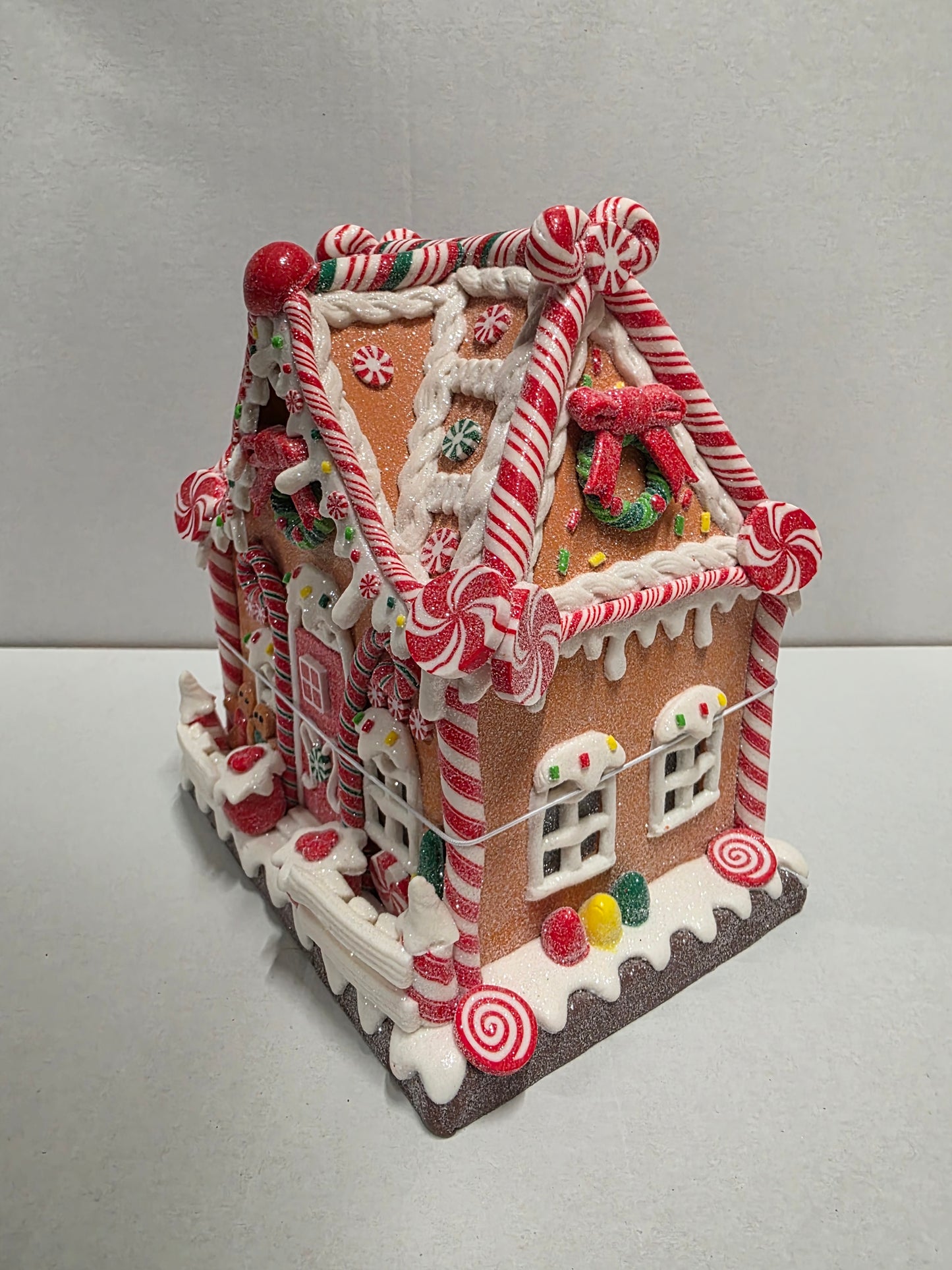Gingerbread House B/o Timer 20cm