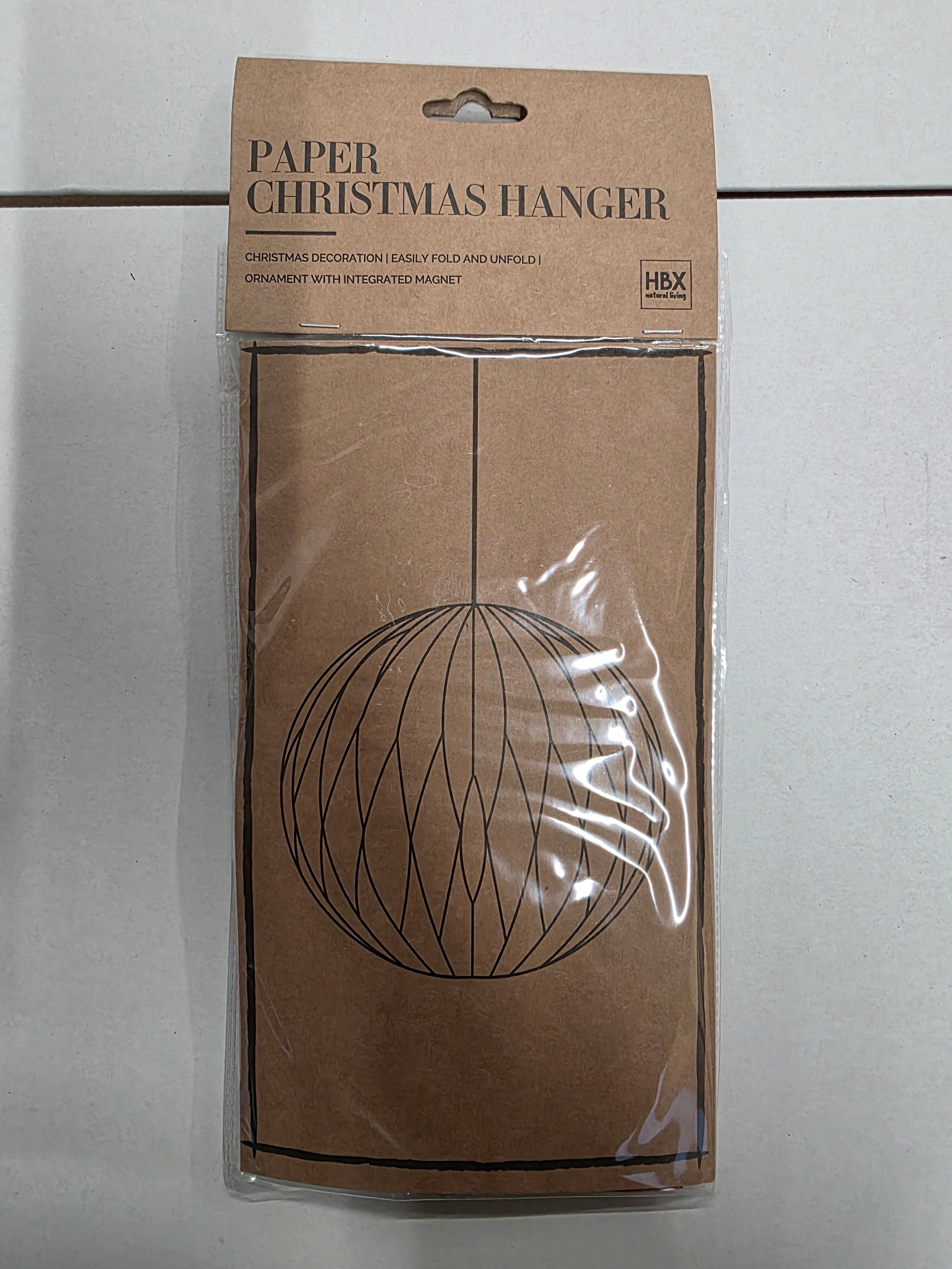 Hanging Ball Ball Red and Gold 24cm