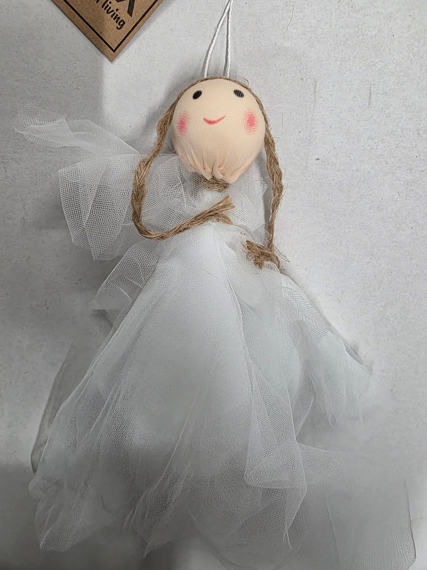 Hanging Fairy Elza White 27cm