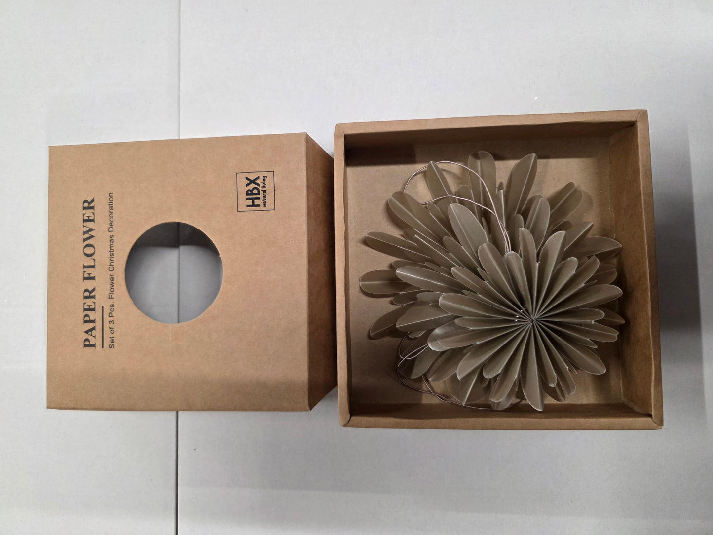 Hanging Flower Foldy 3 Set 10x13x16cm