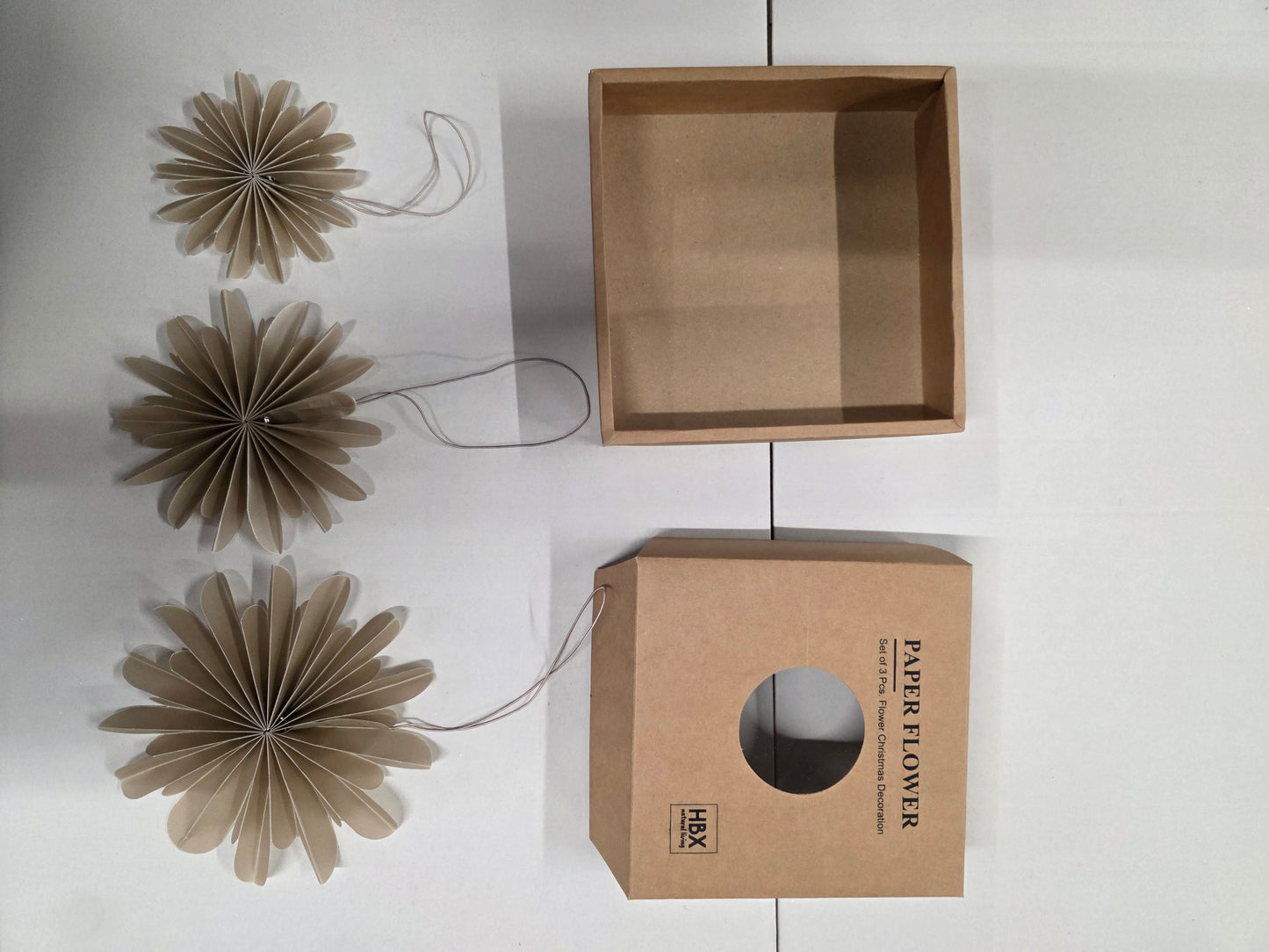 Hanging Flower Foldy 3 Set 10x13x16cm