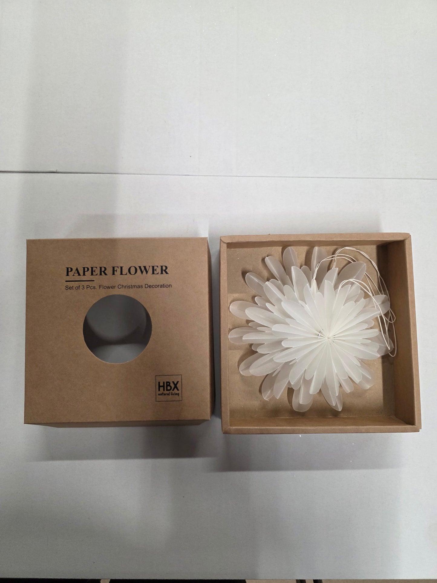 Hanging Flower Foldy 3 Set 10x13x16cm