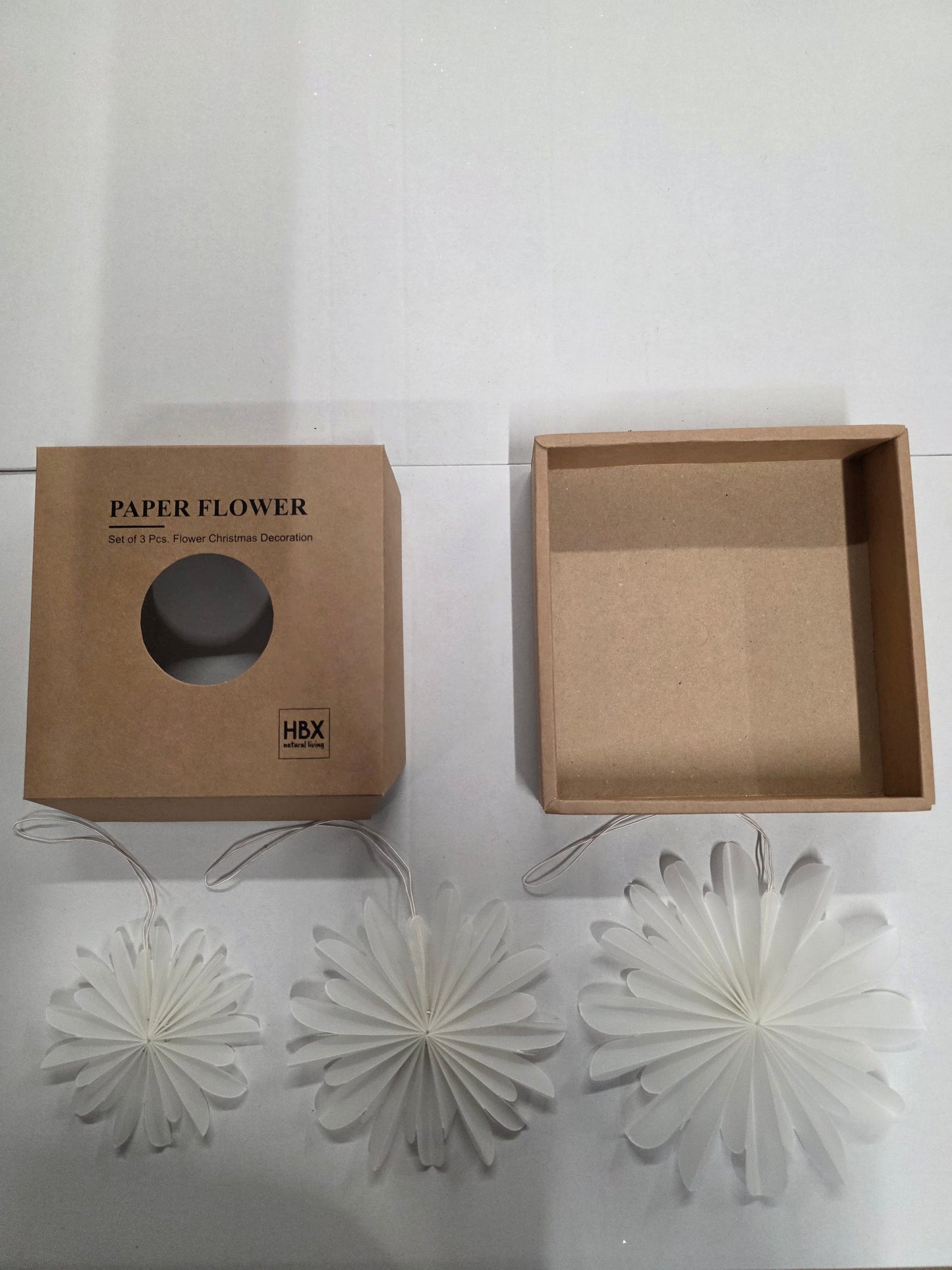 Hanging Flower Foldy 3 Set 10x13x16cm