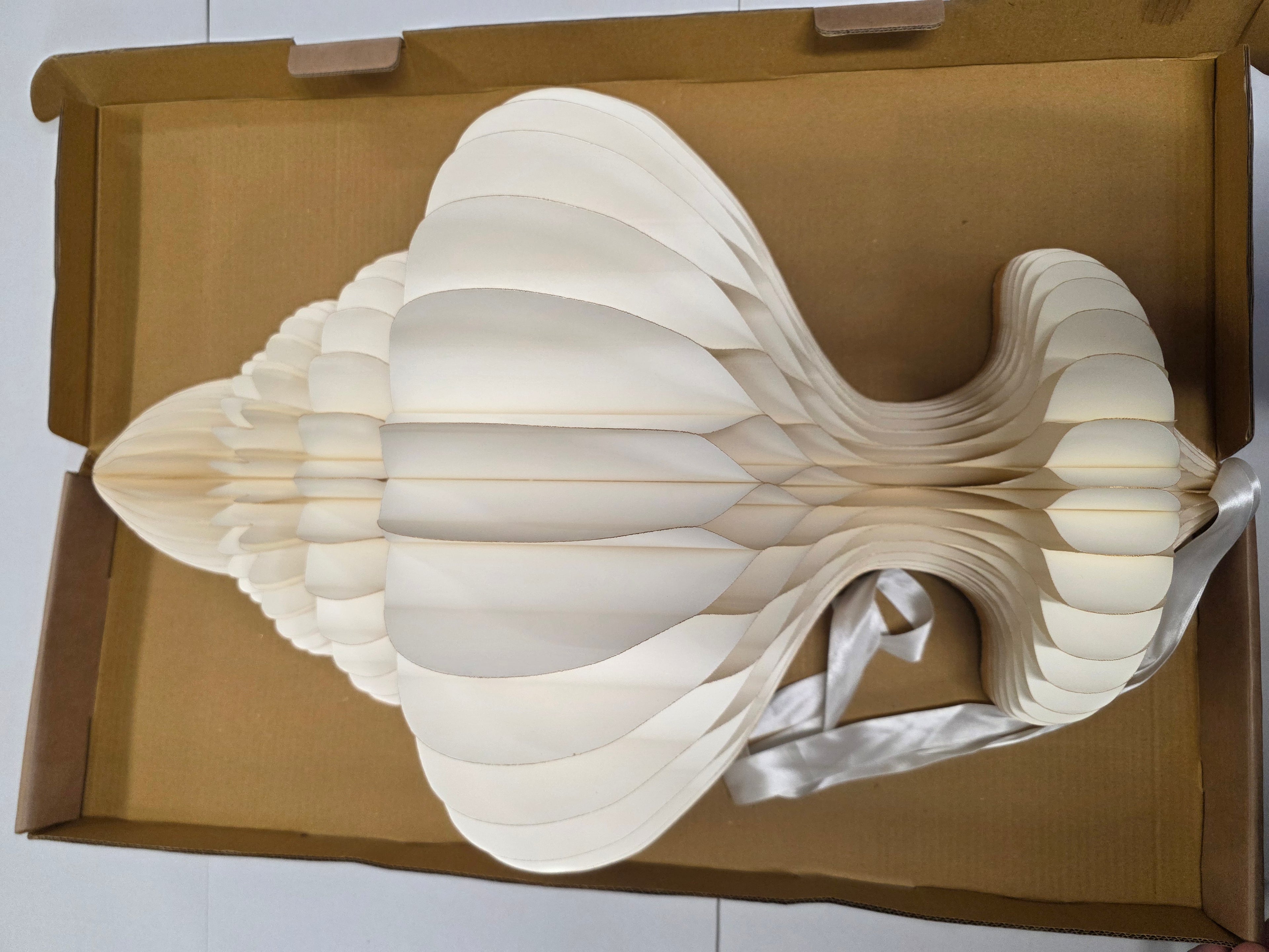 Hanging Paper Chandelier 75x50cm