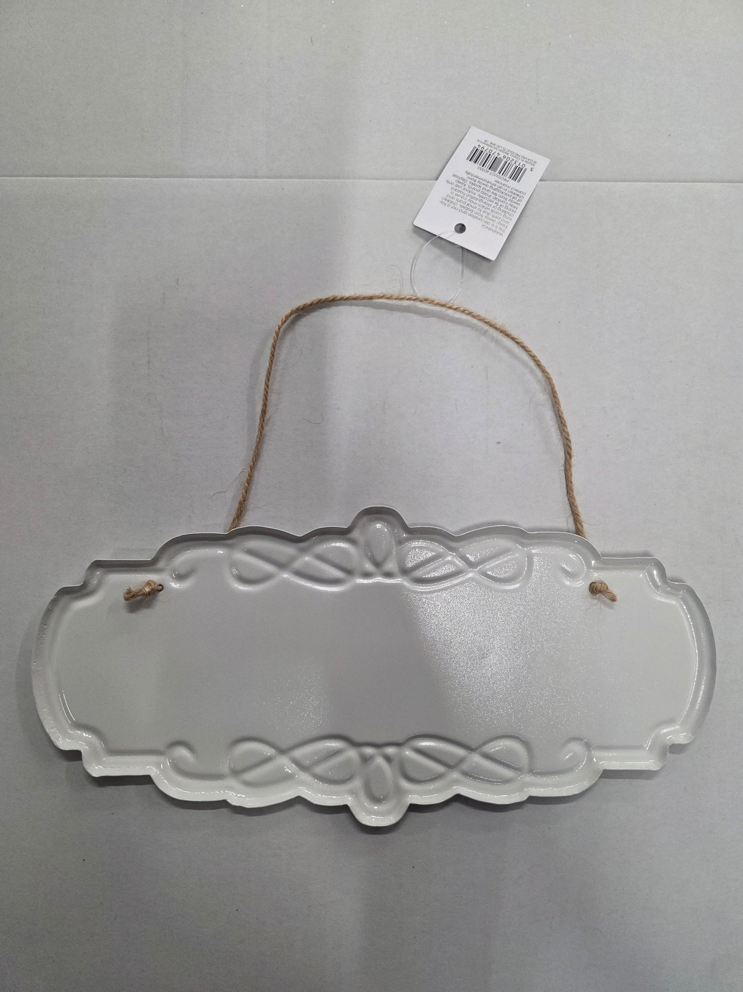 Ho Ho Ho Metal Sign 29x13cm