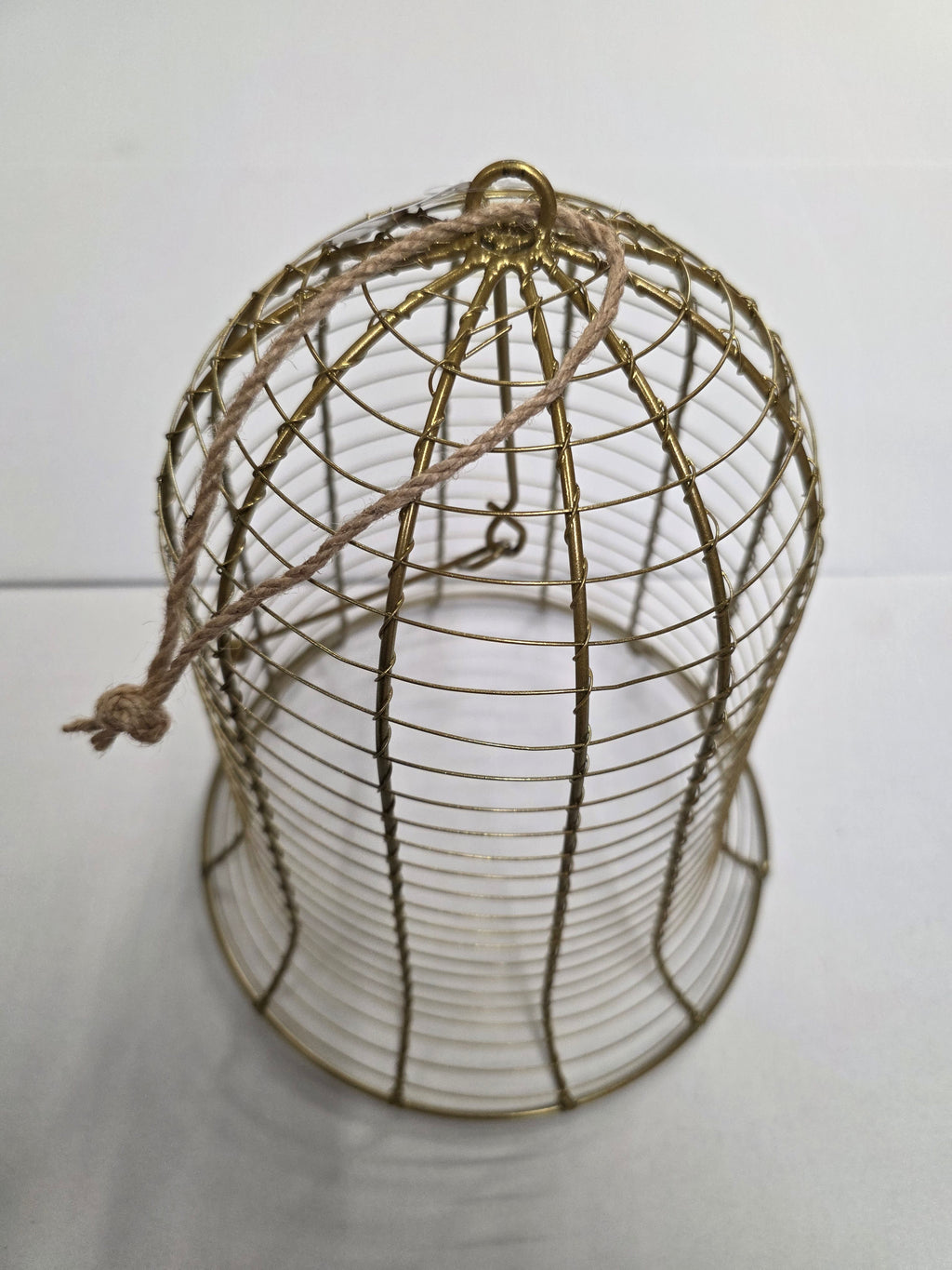 Metal Hanging Bell Gold 24x28cm