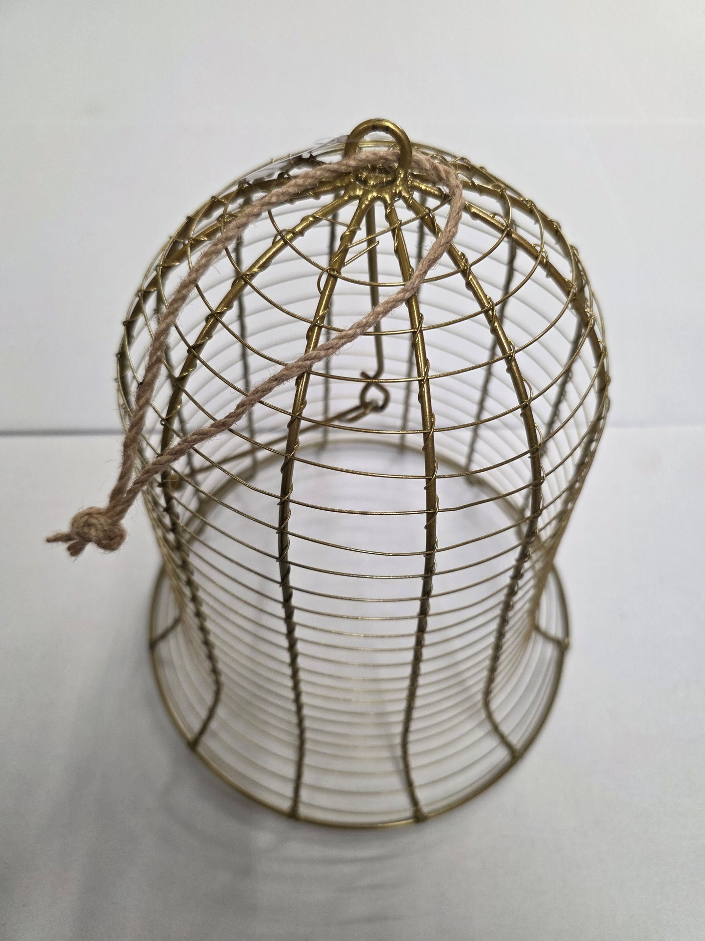 Metal Hanging Bell Gold 24x28cm