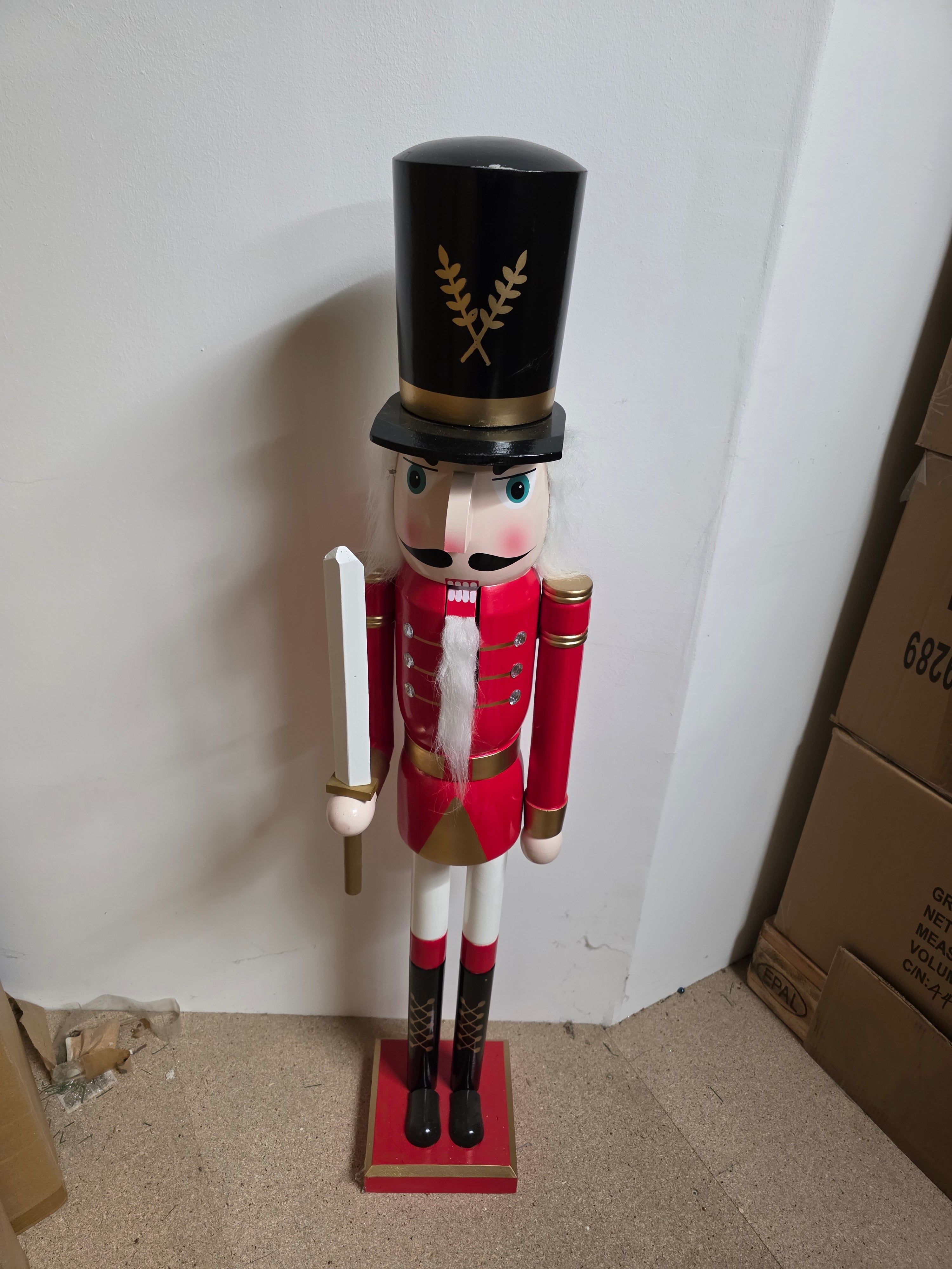 Nutcracker Soldier 1.2m Hat Sword