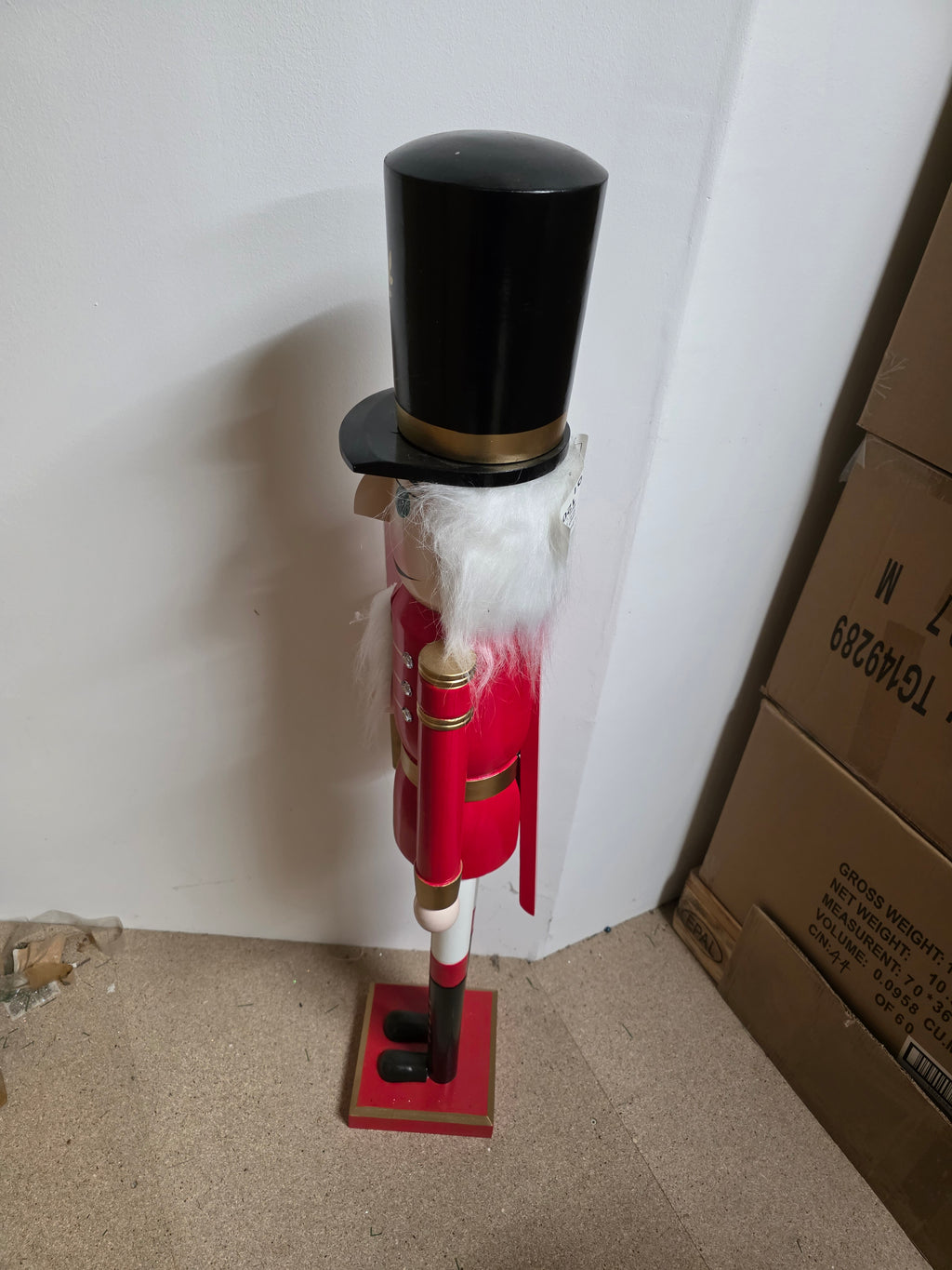 Nutcracker Soldier 1.2m Hat Sword