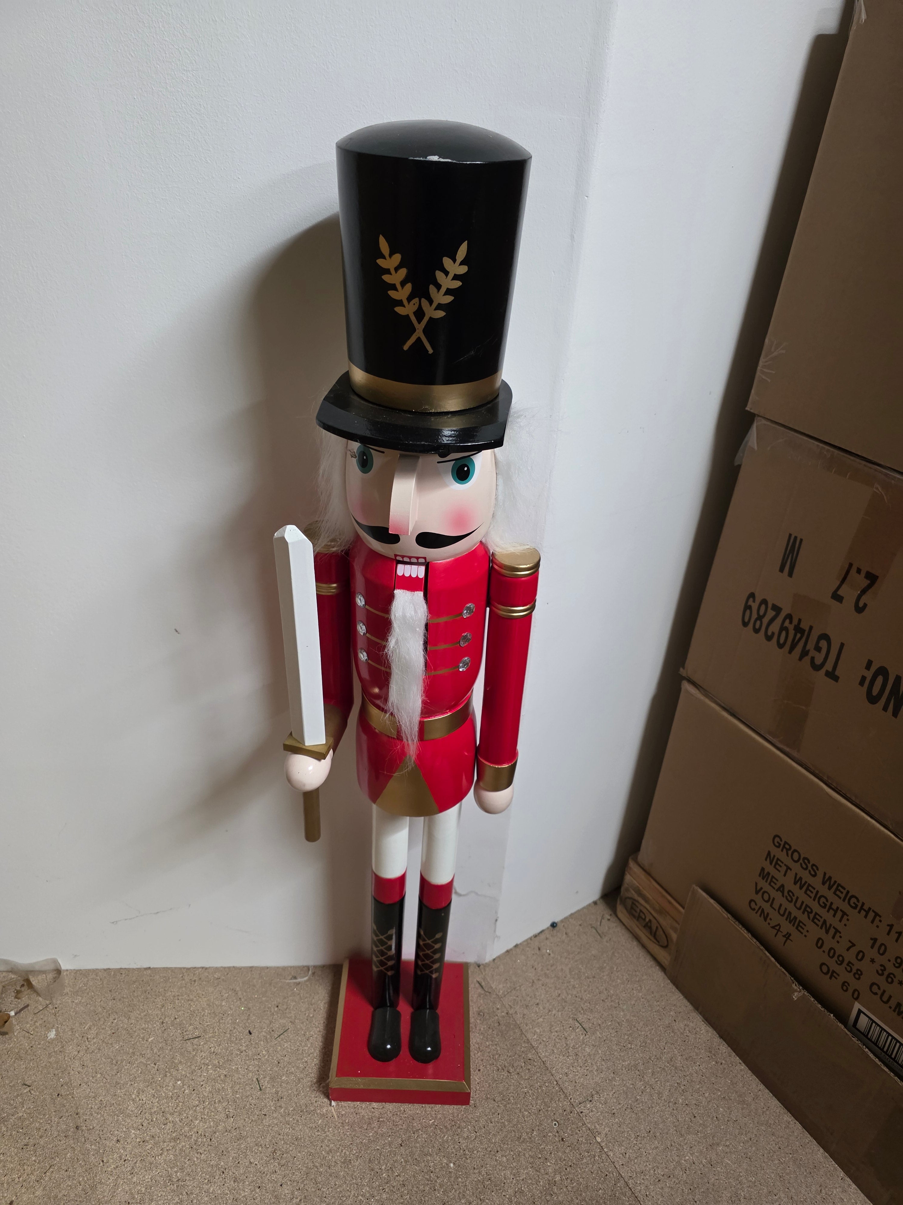Nutcracker Soldier 1.2m Hat Sword