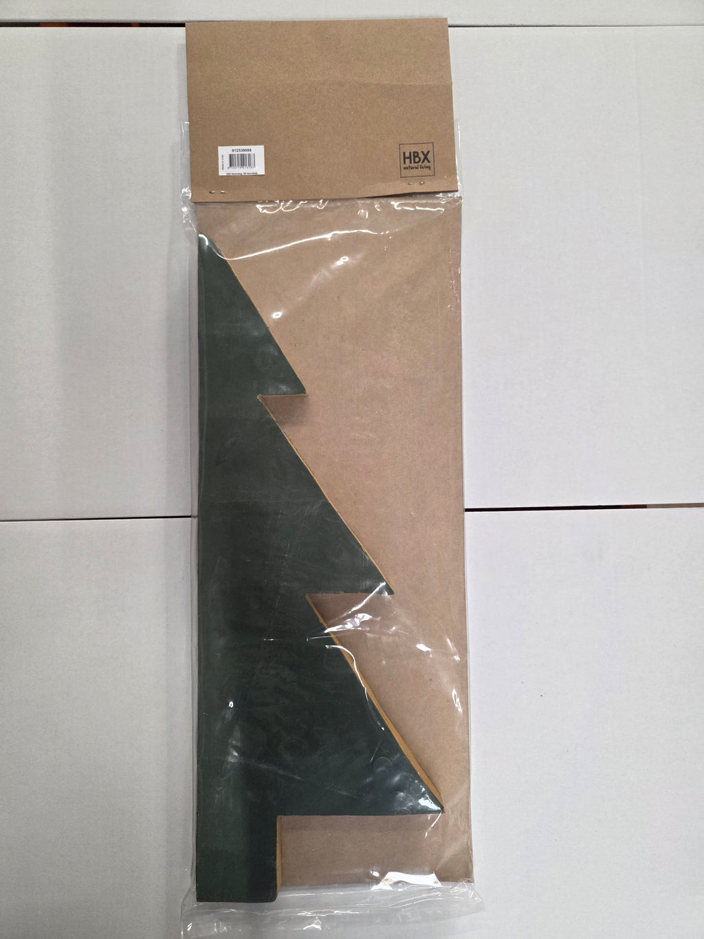 Paper Tree Green and Gold 50x37cm