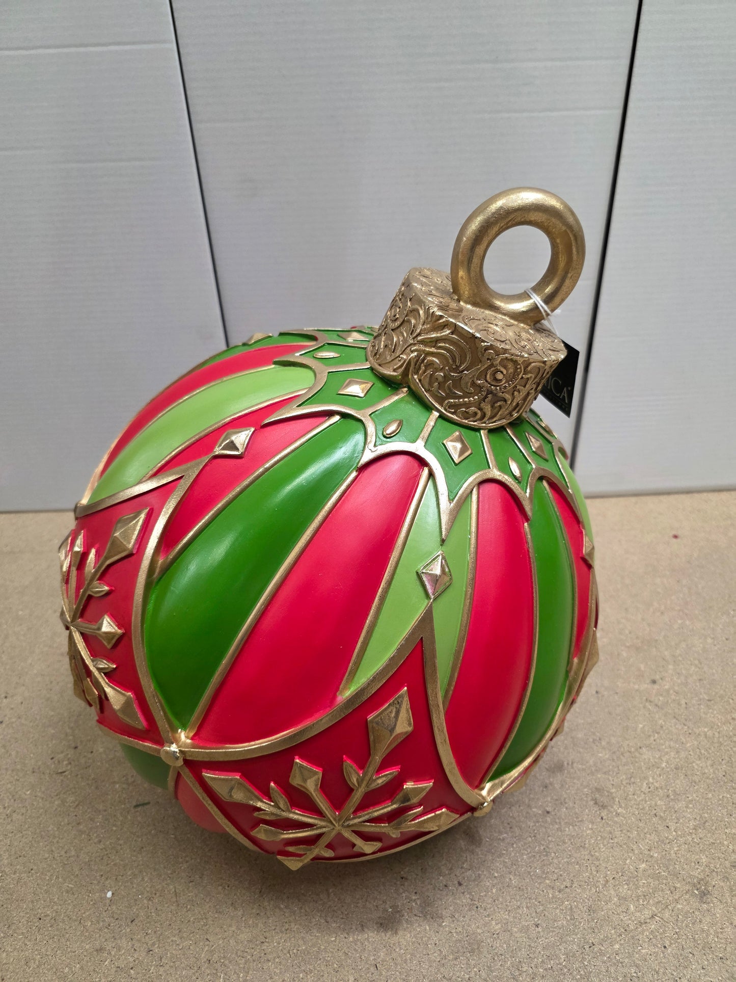Giant Display Bauble Red 46x39cm