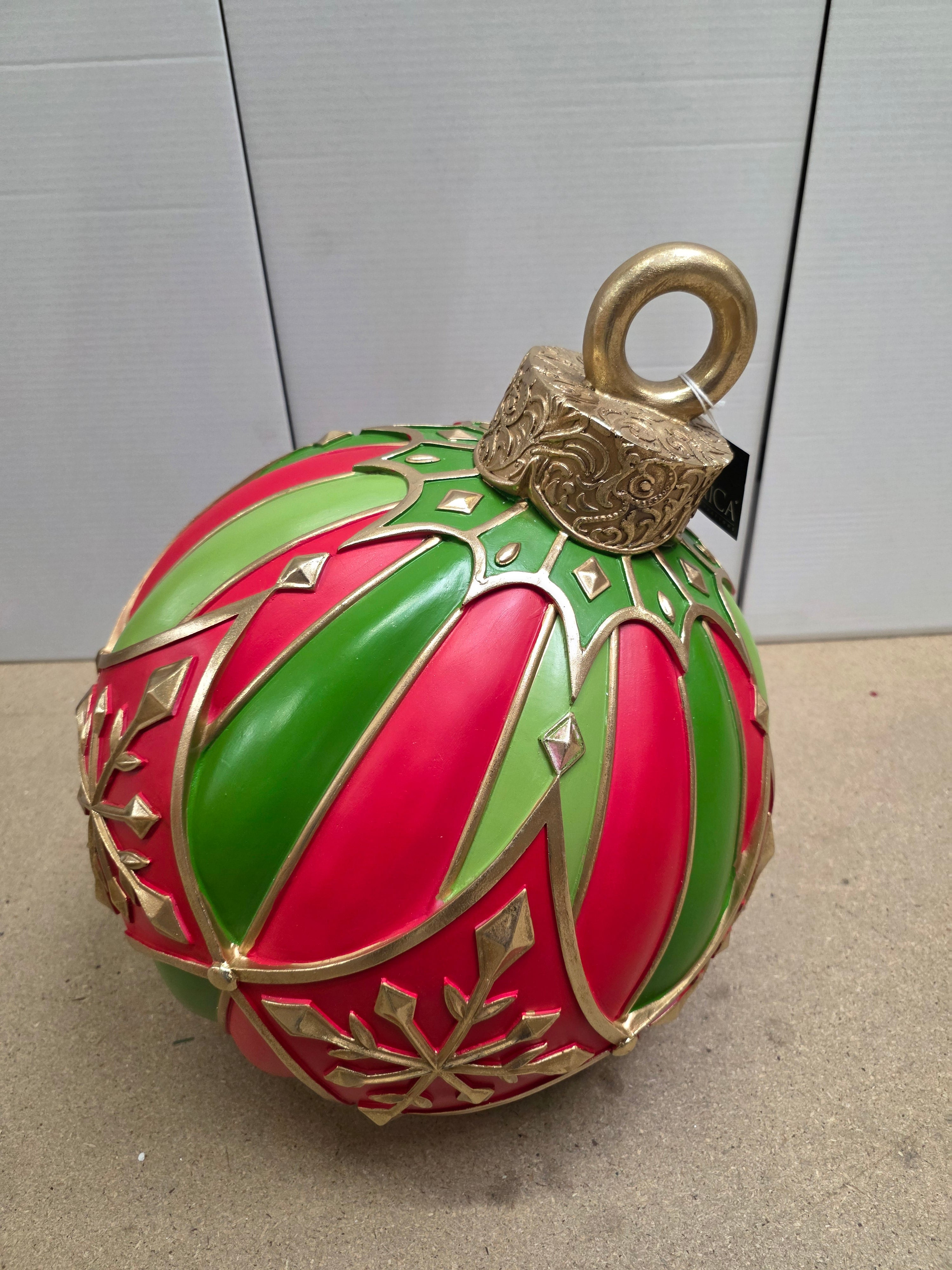 Giant Display Bauble Red 46x39cm