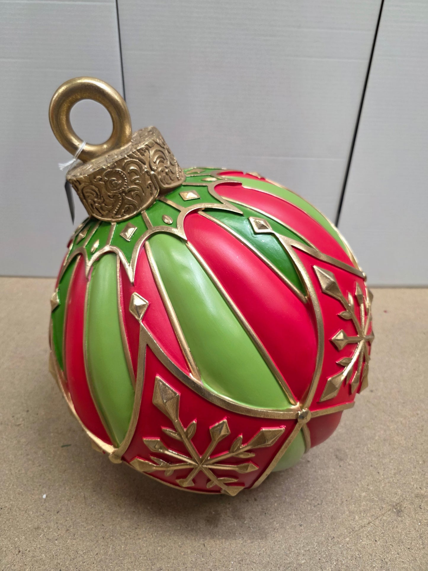 Giant Display Bauble Red 46x39cm