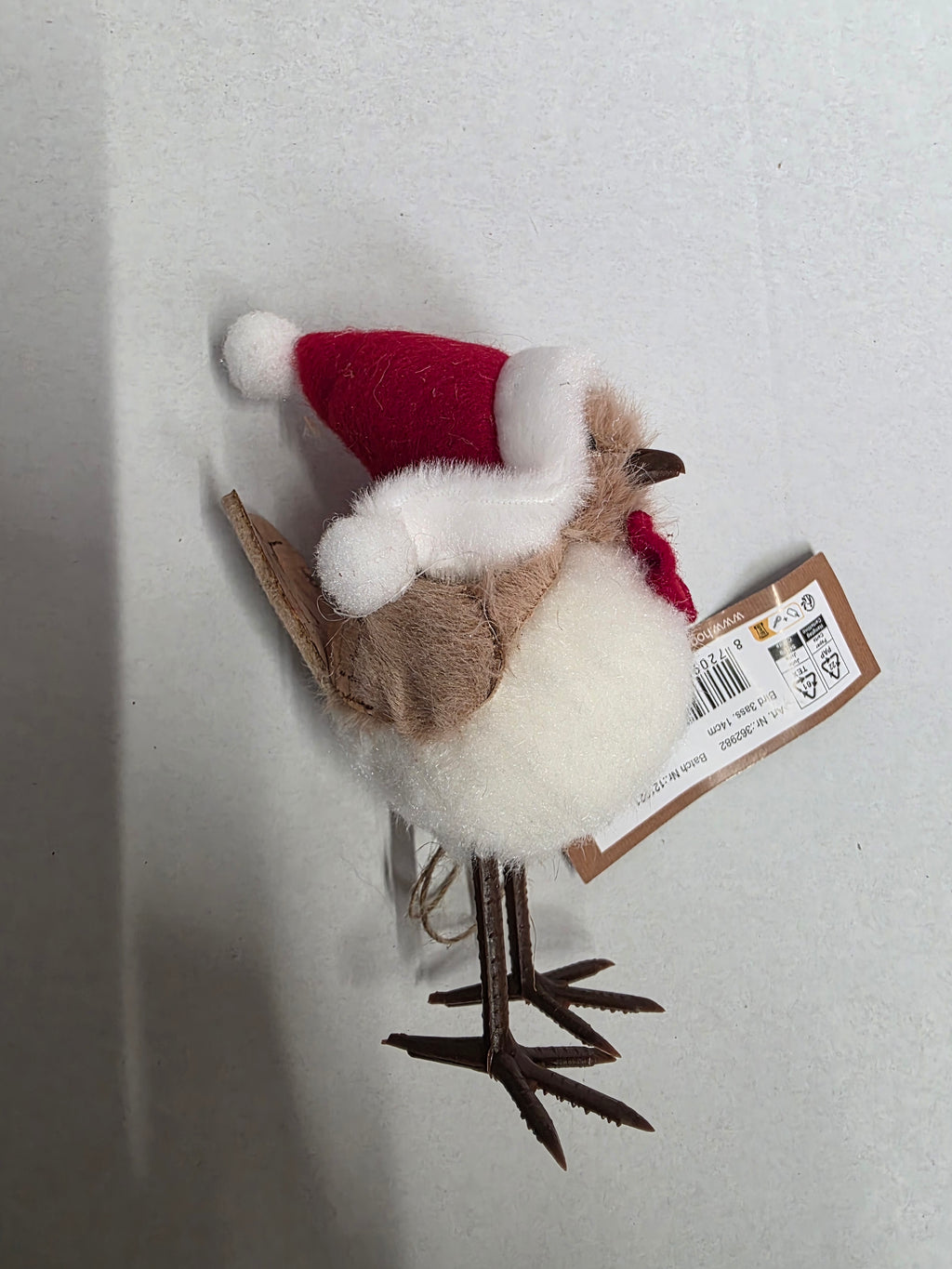 Robin Bird Christmas Assorted 14cm (PACK OF 3)