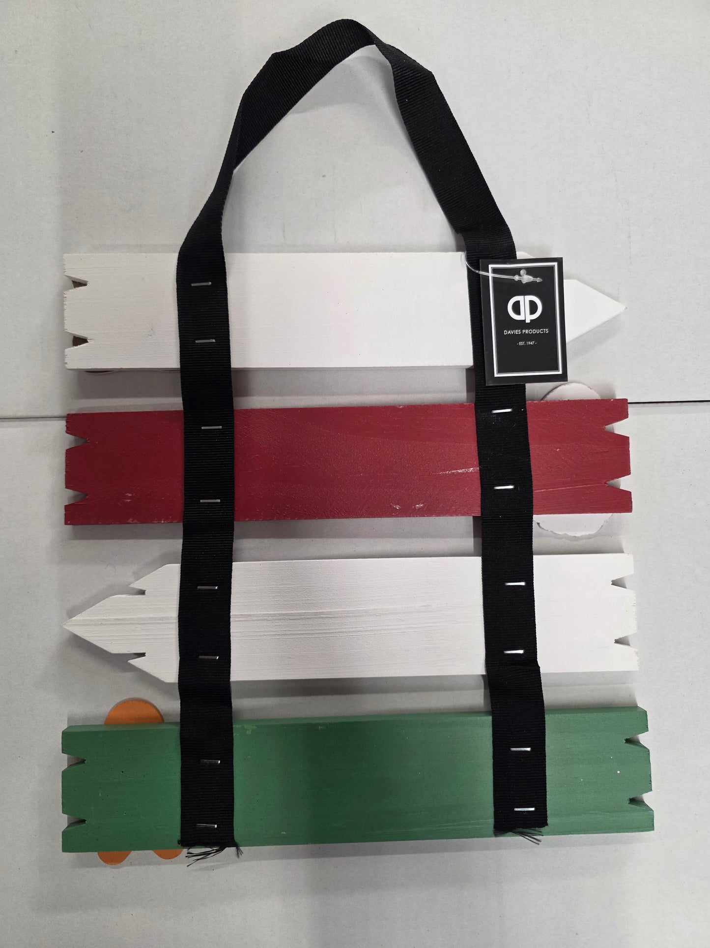 Santa's Directions Wooden Hanger 40x28cm