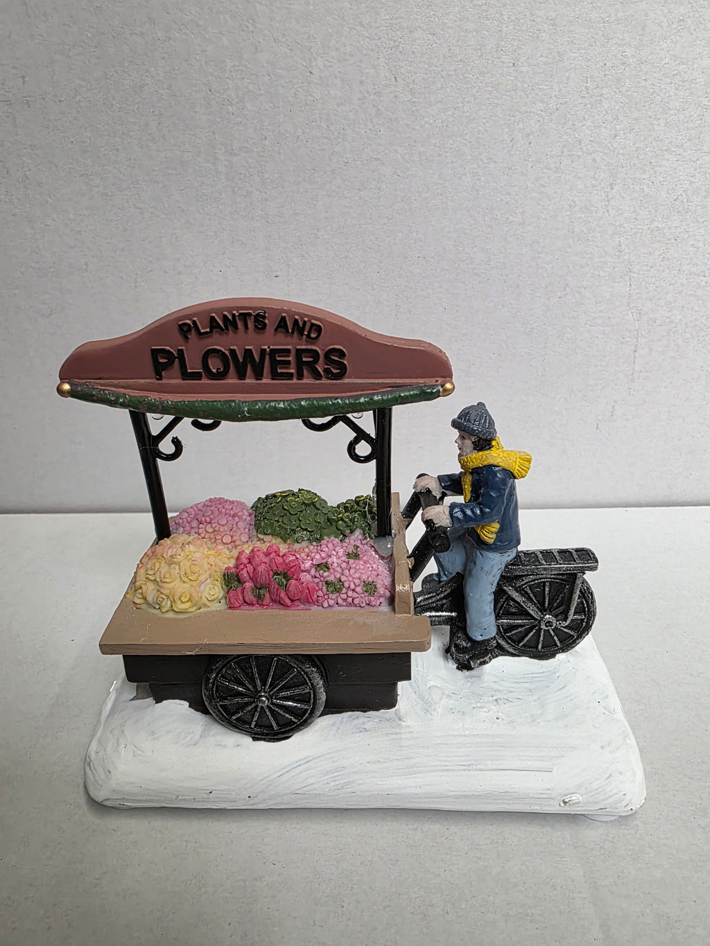 Santaville Bike L E D Polyresin 15cm