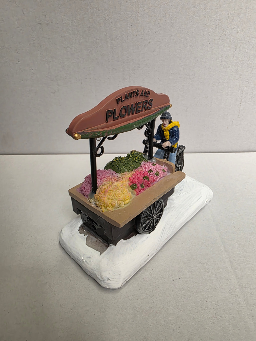 Santaville Bike L E D Polyresin 15cm