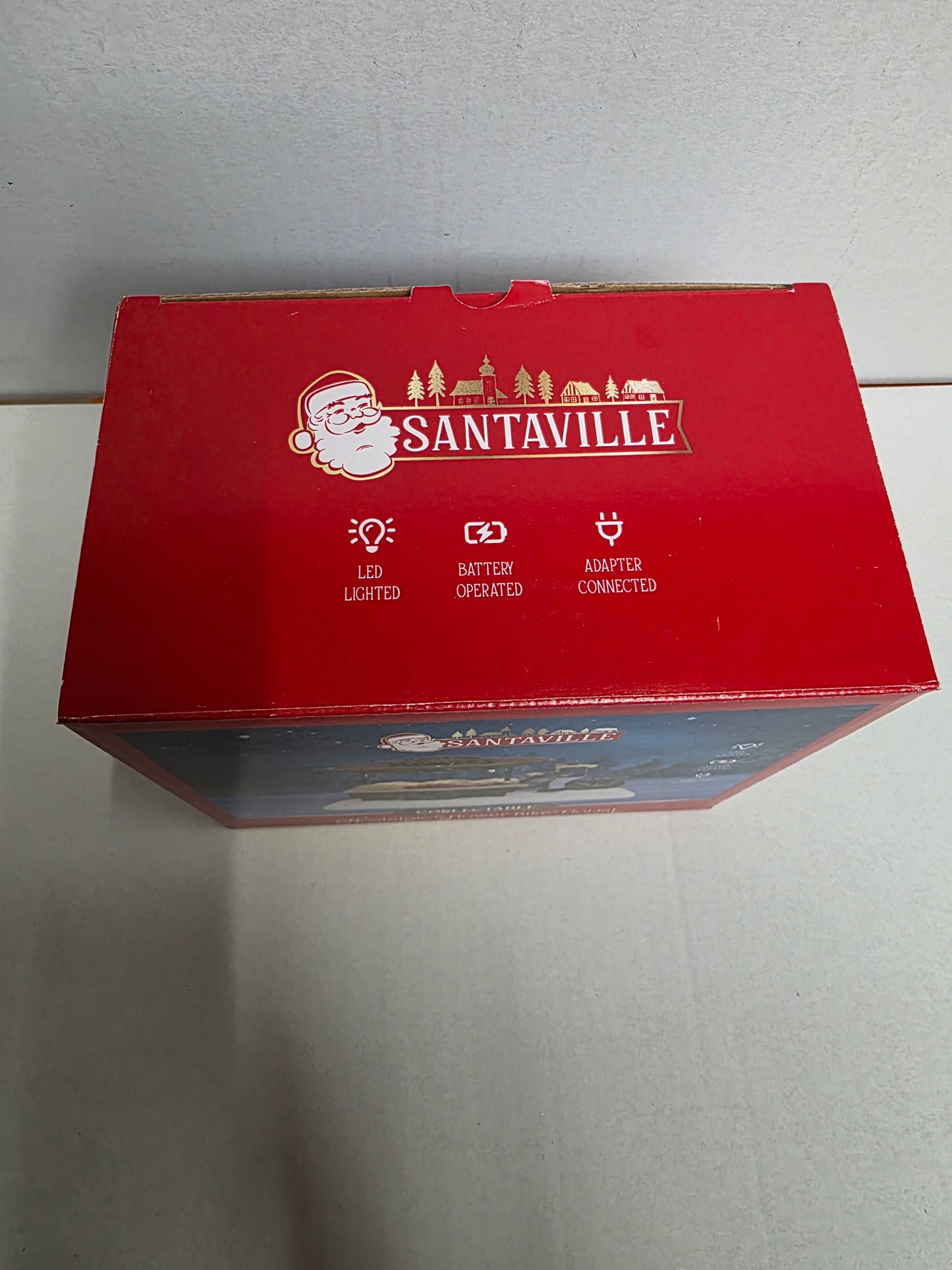 Santaville Bike L E D Polyresin 15cm