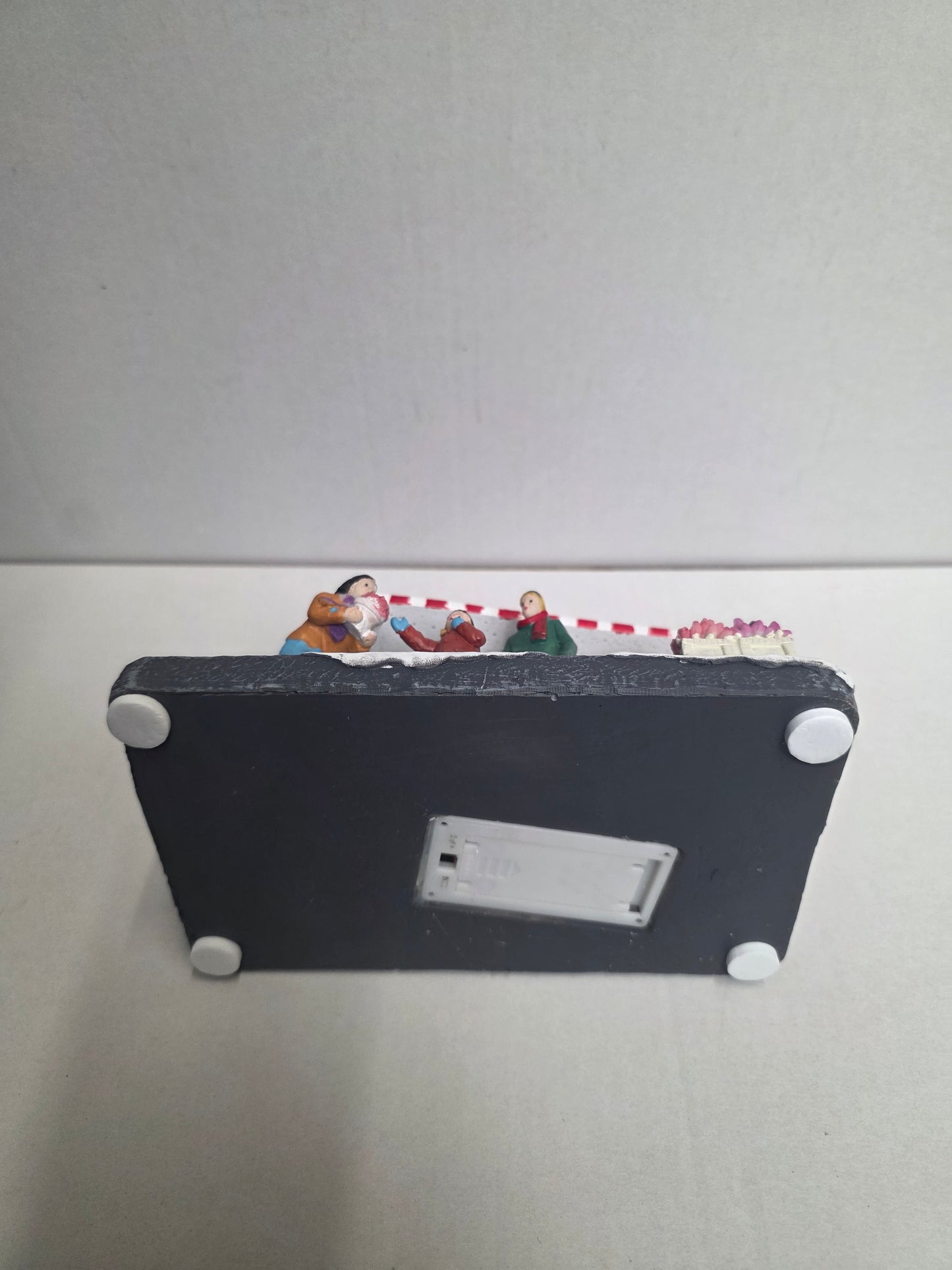 Flower Market Stall L E D Polyresin 19cm