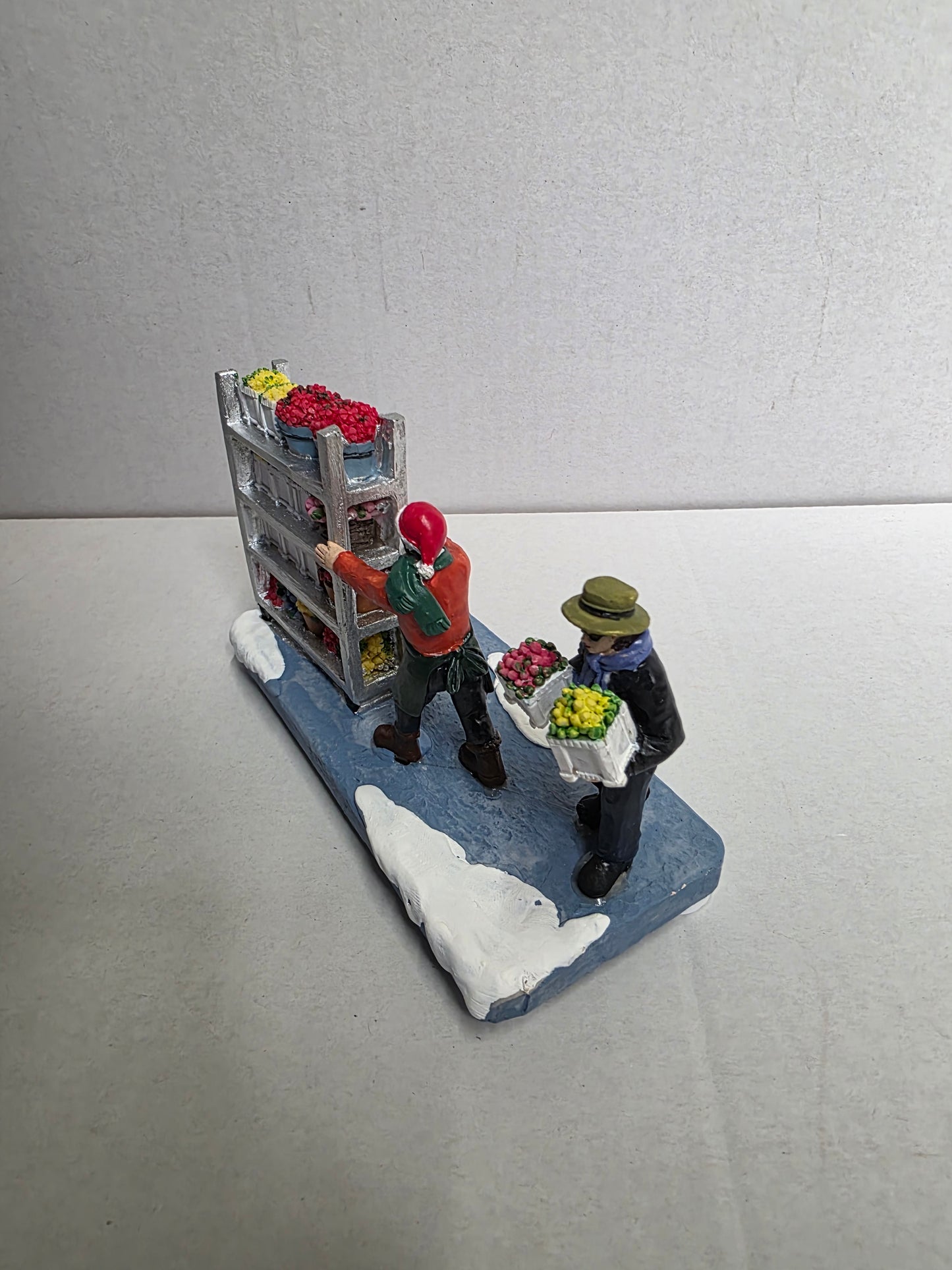 Santaville Trolley Polyresin 14cm