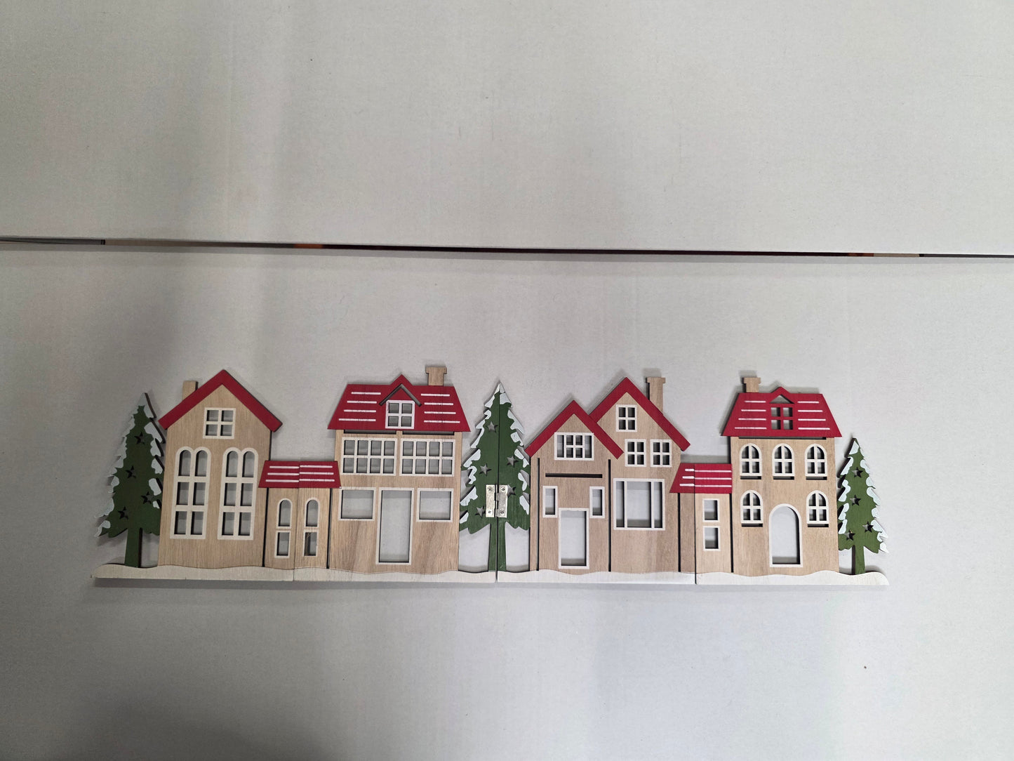 Wooden Deco Stand Assorted 16x60cm