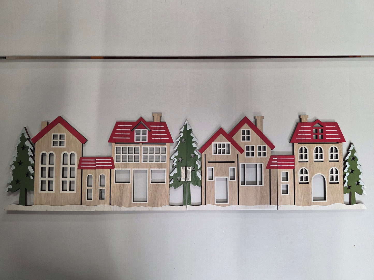 Wooden Deco Stand Assorted 16x60cm