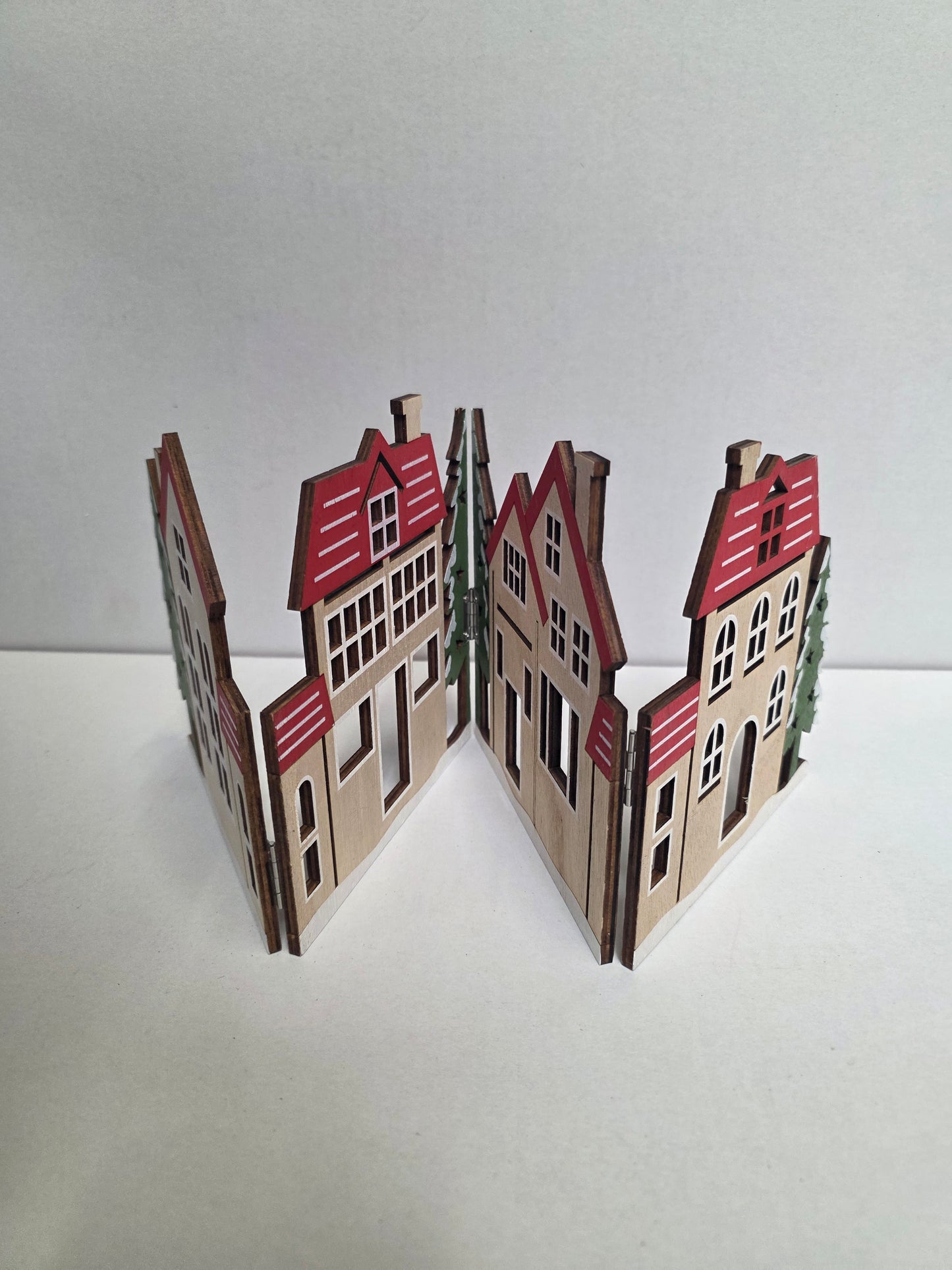 Wooden Deco Stand Assorted 16x60cm