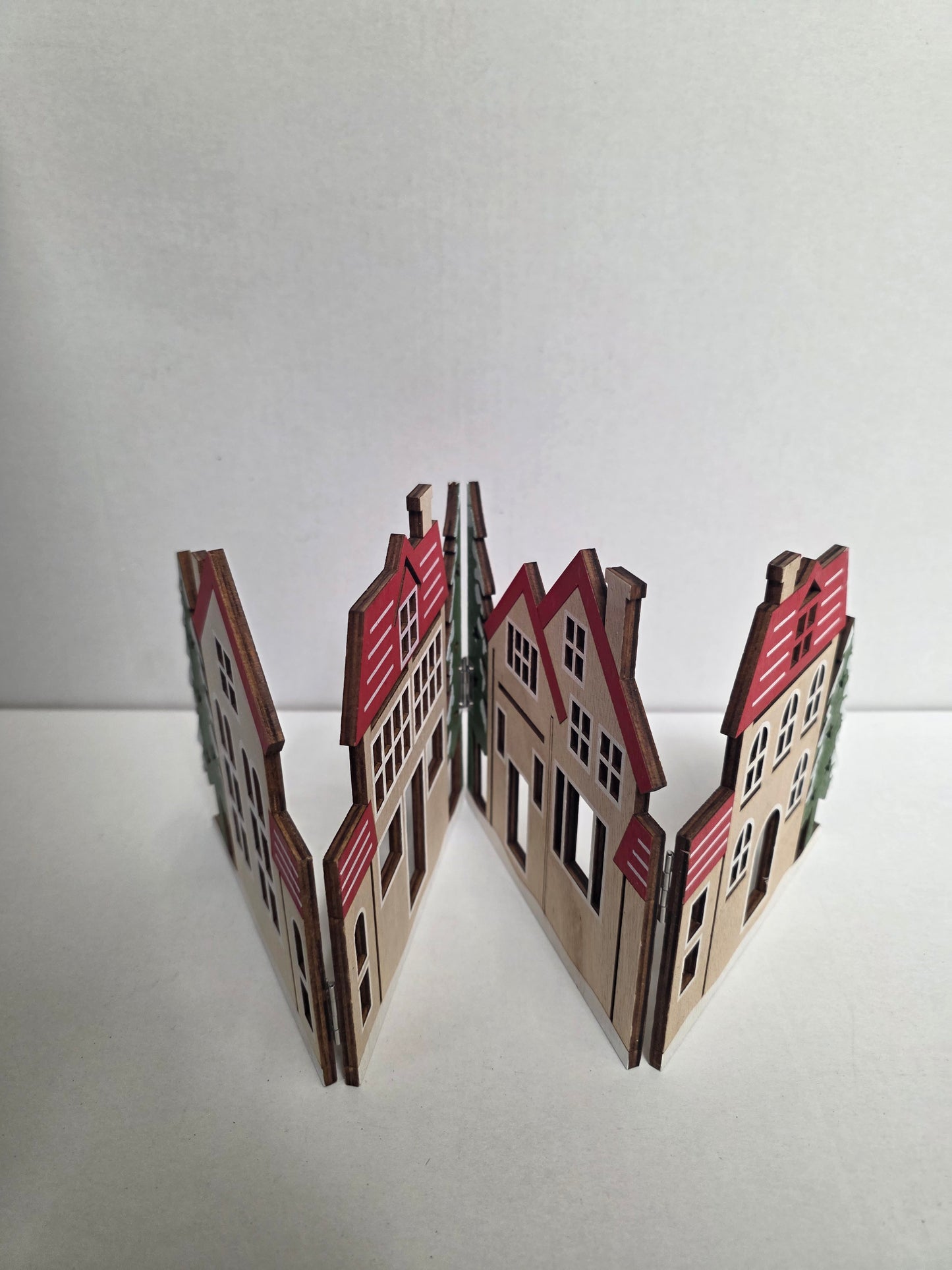 Wooden Deco Stand Assorted 16x60cm