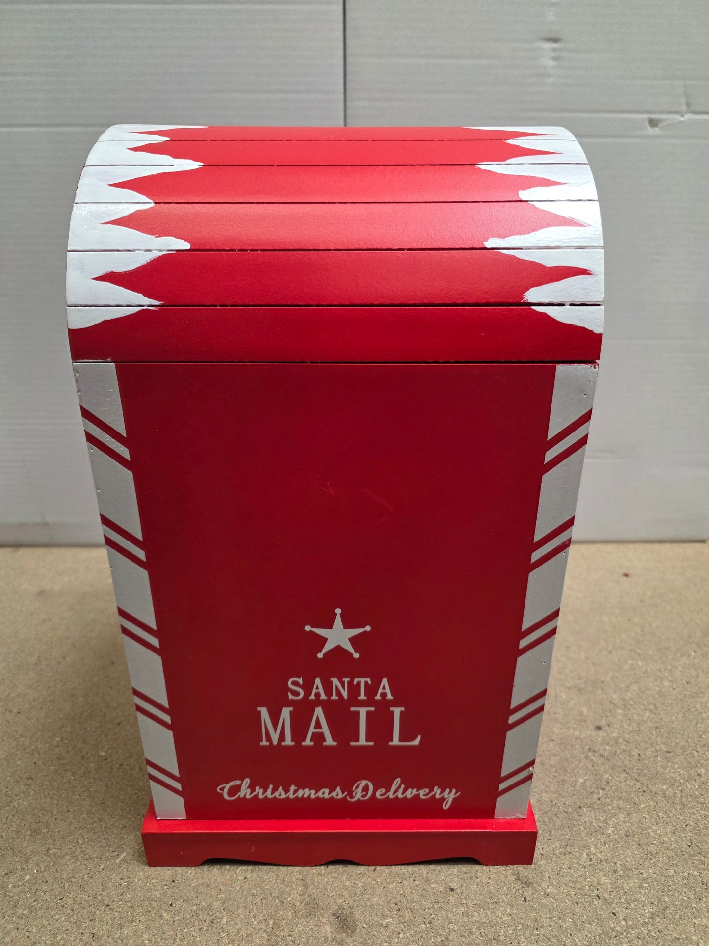 Wooden Santa Mailbox 40cm