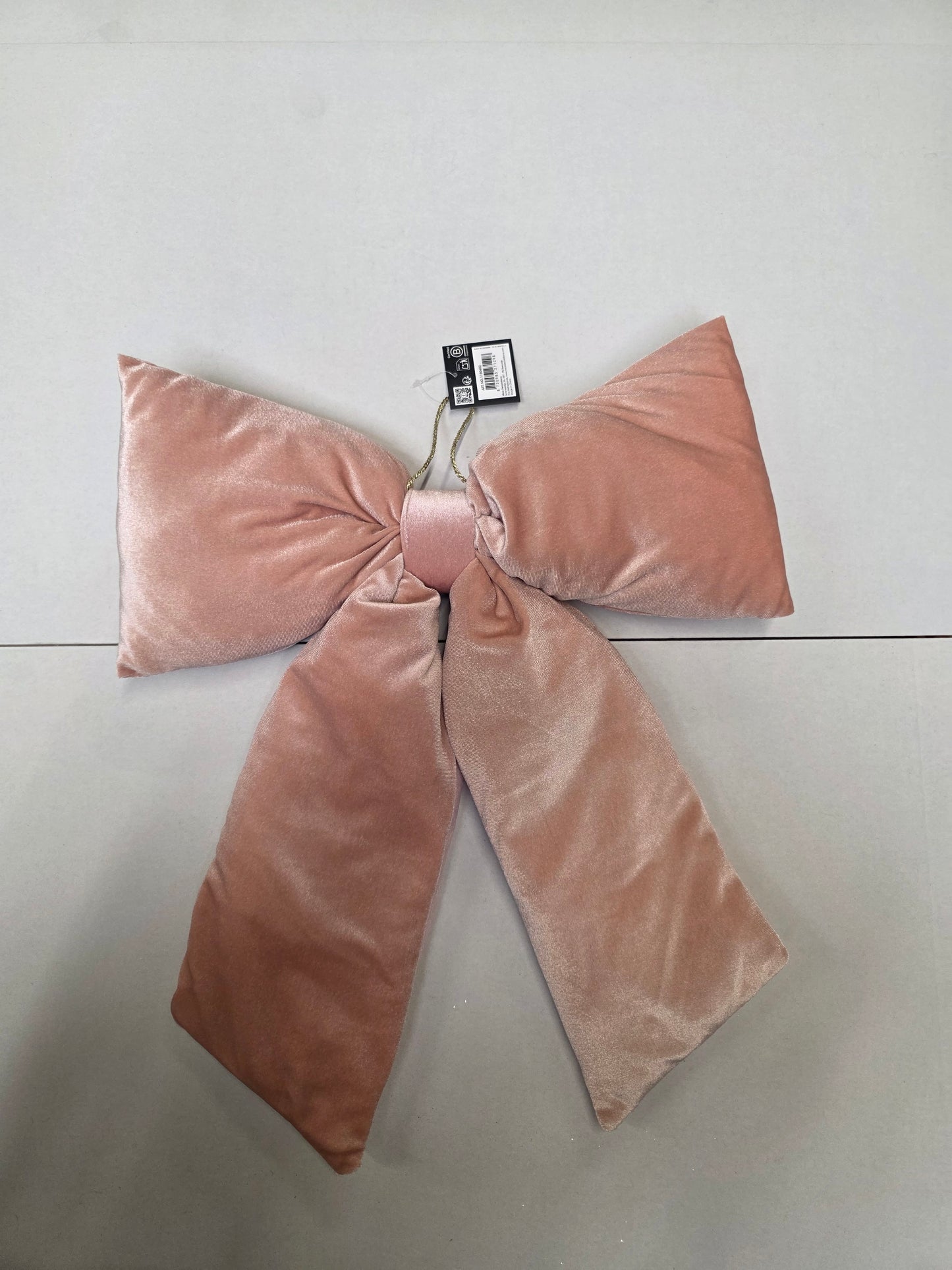 Bow Plush Pink 50x39cm