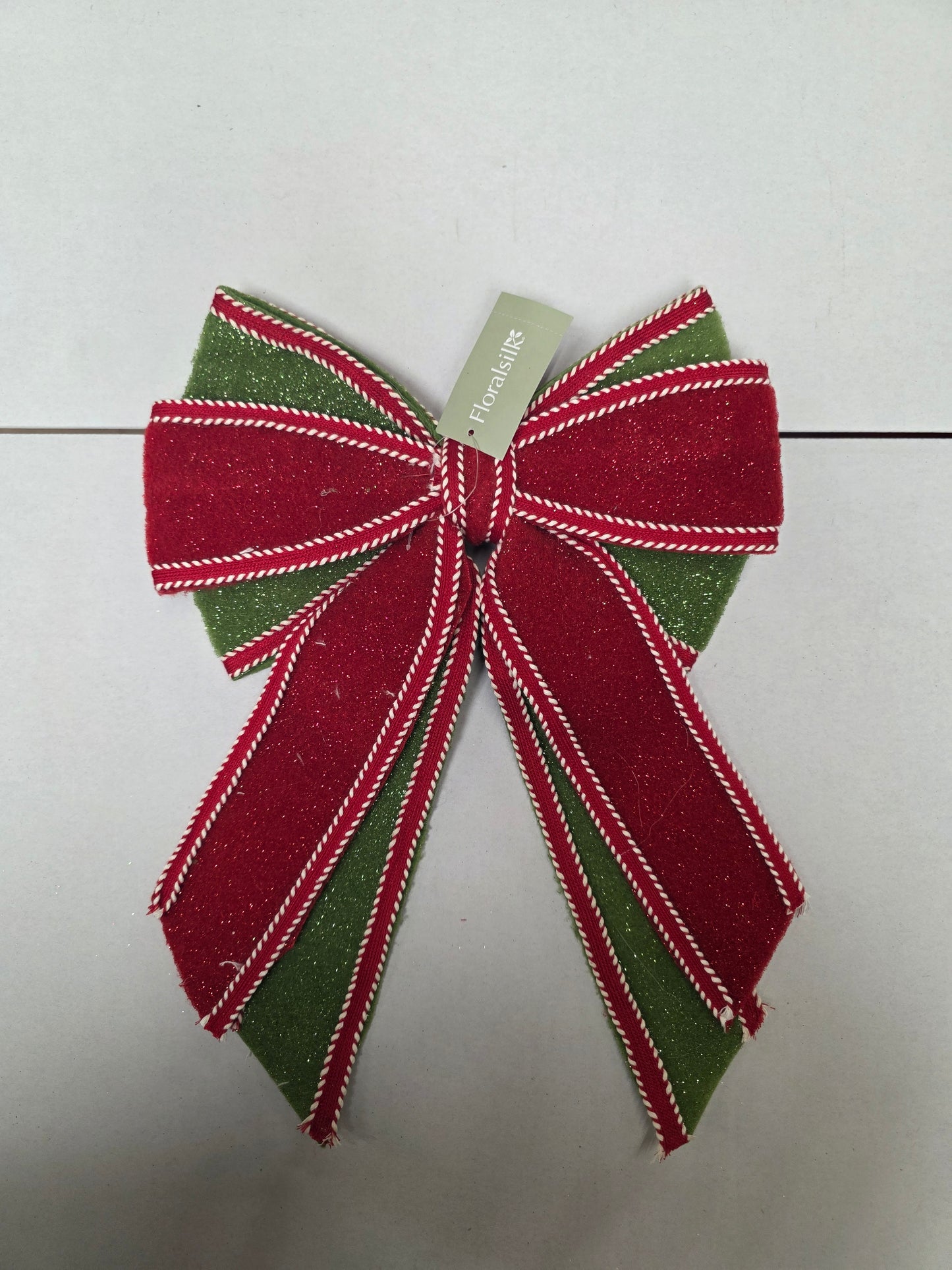 Bow Clip Large Glitter 40cm