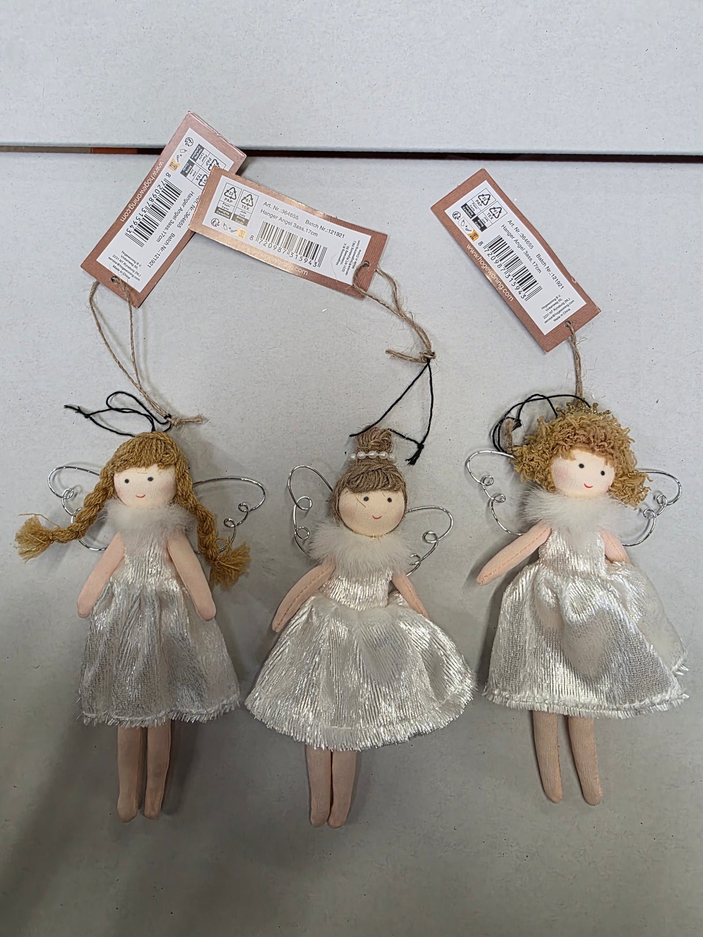 Hanger Angel Assorted 17cm (ANY 2)