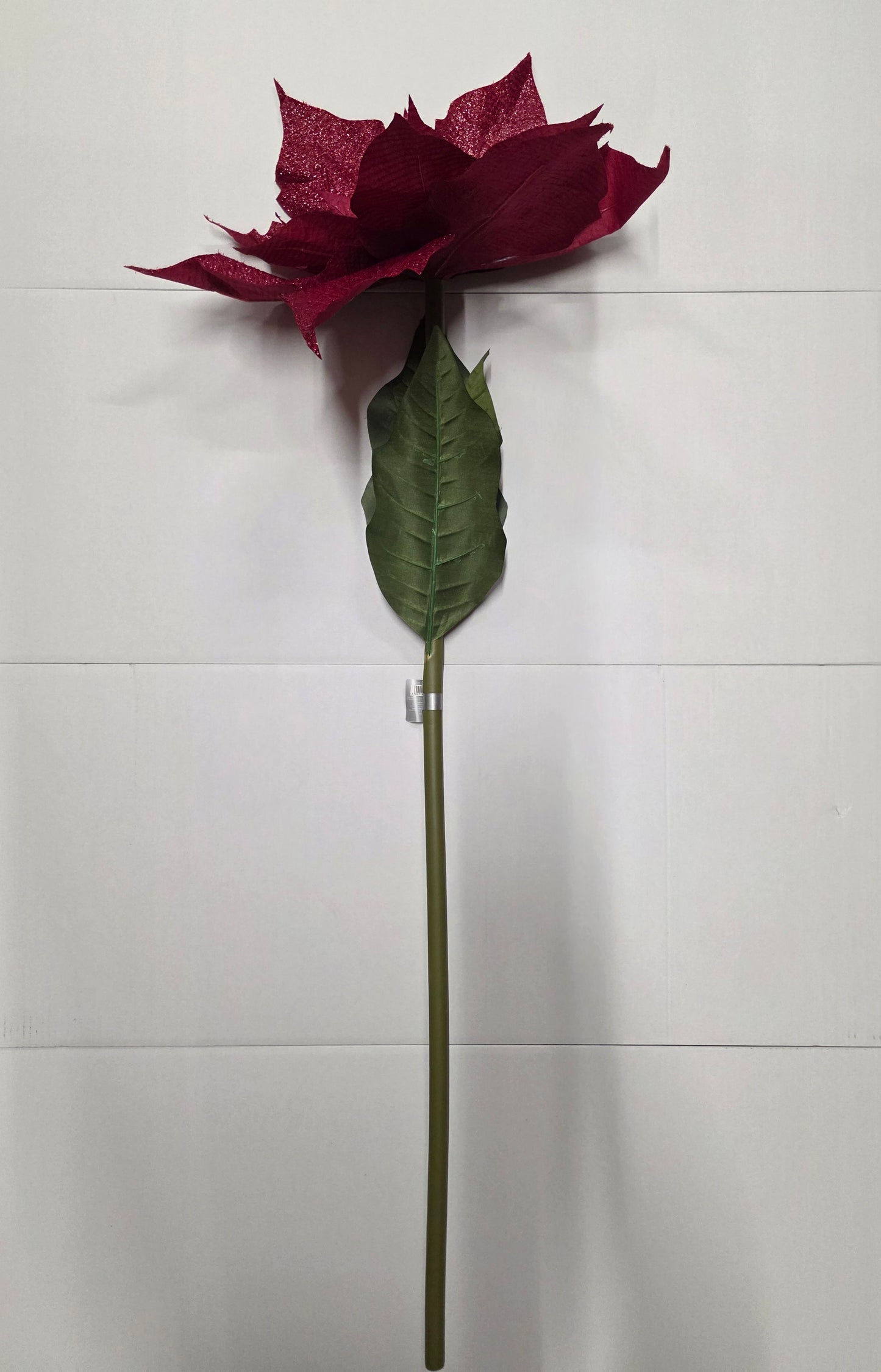 Giant Pionsettia Burgundy 135cm