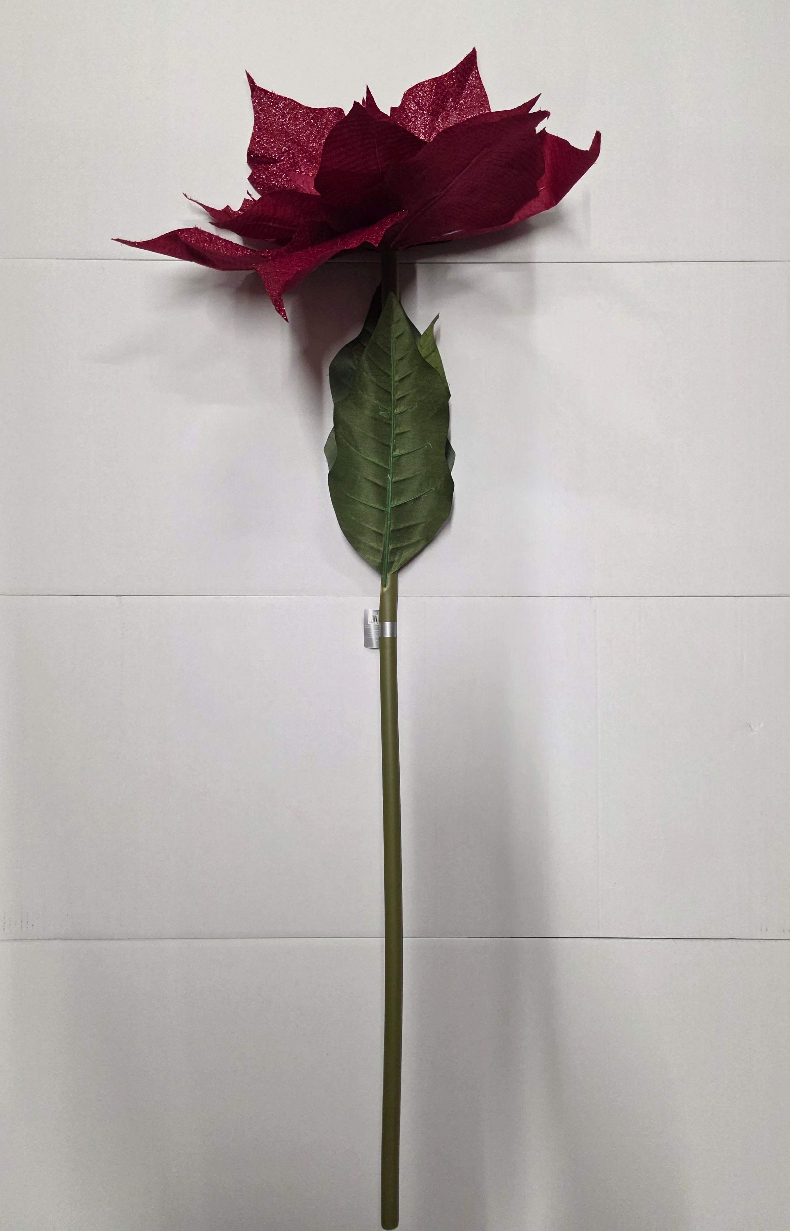Giant Pionsettia Burgundy 135cm