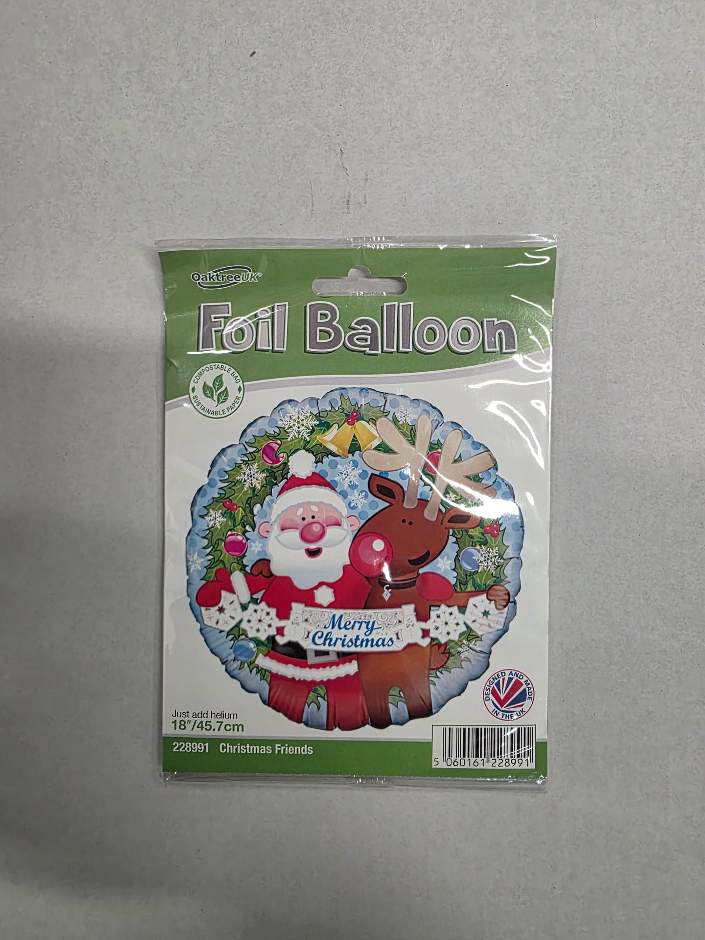 Balloon 18 Inch Christmas Friends  (PACK OF 3)