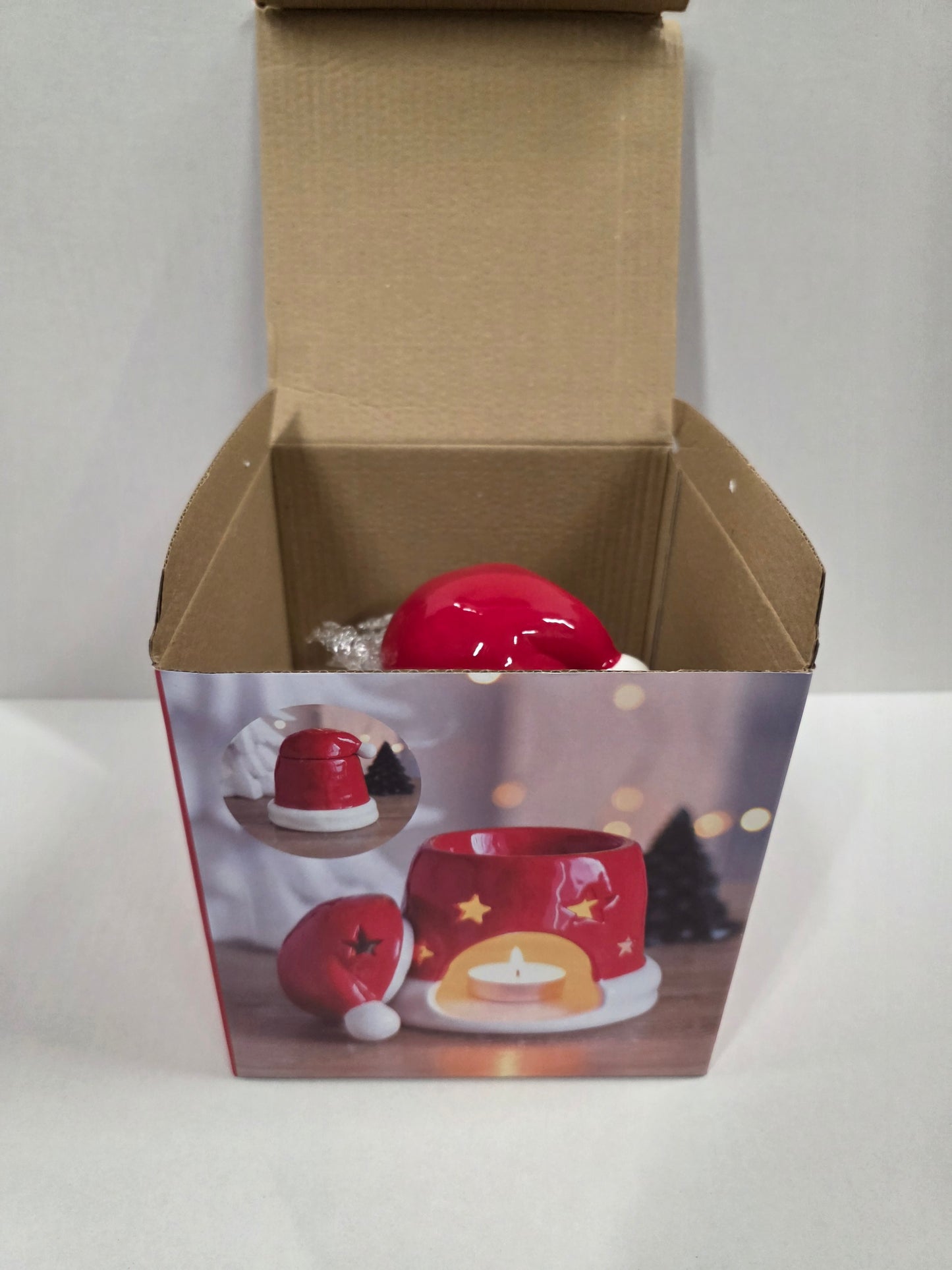 Santa Hat Oil Burner 12x11cm