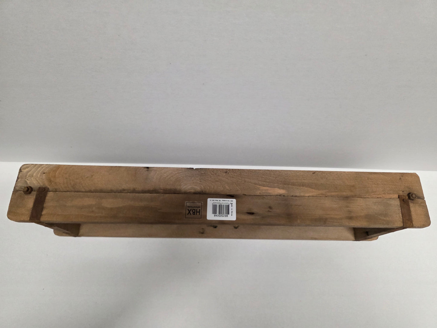Wooden Tray Smoke Oak 58x15x8cm