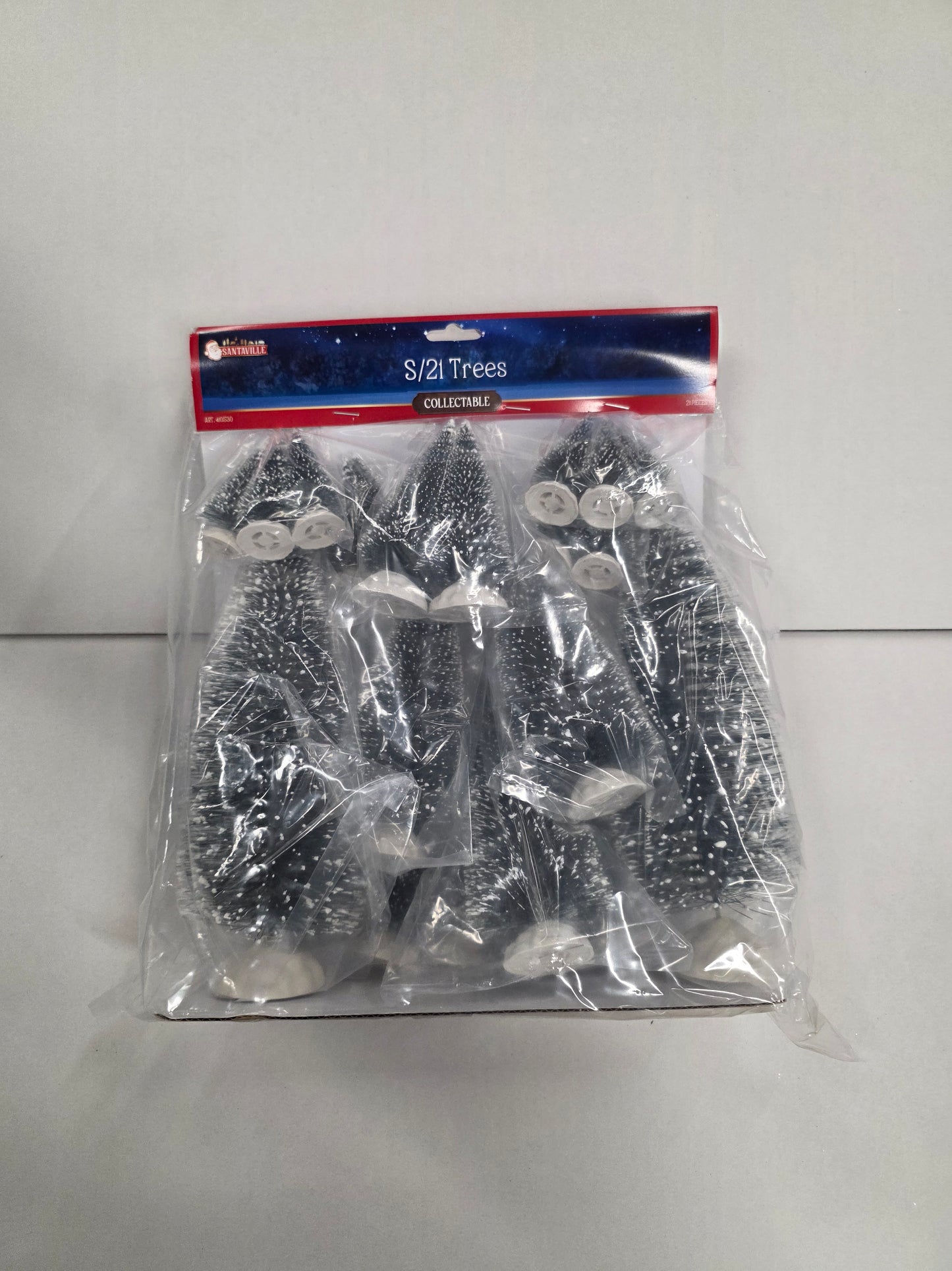 Bristle Trees 21 In Bag Mixed Sizes