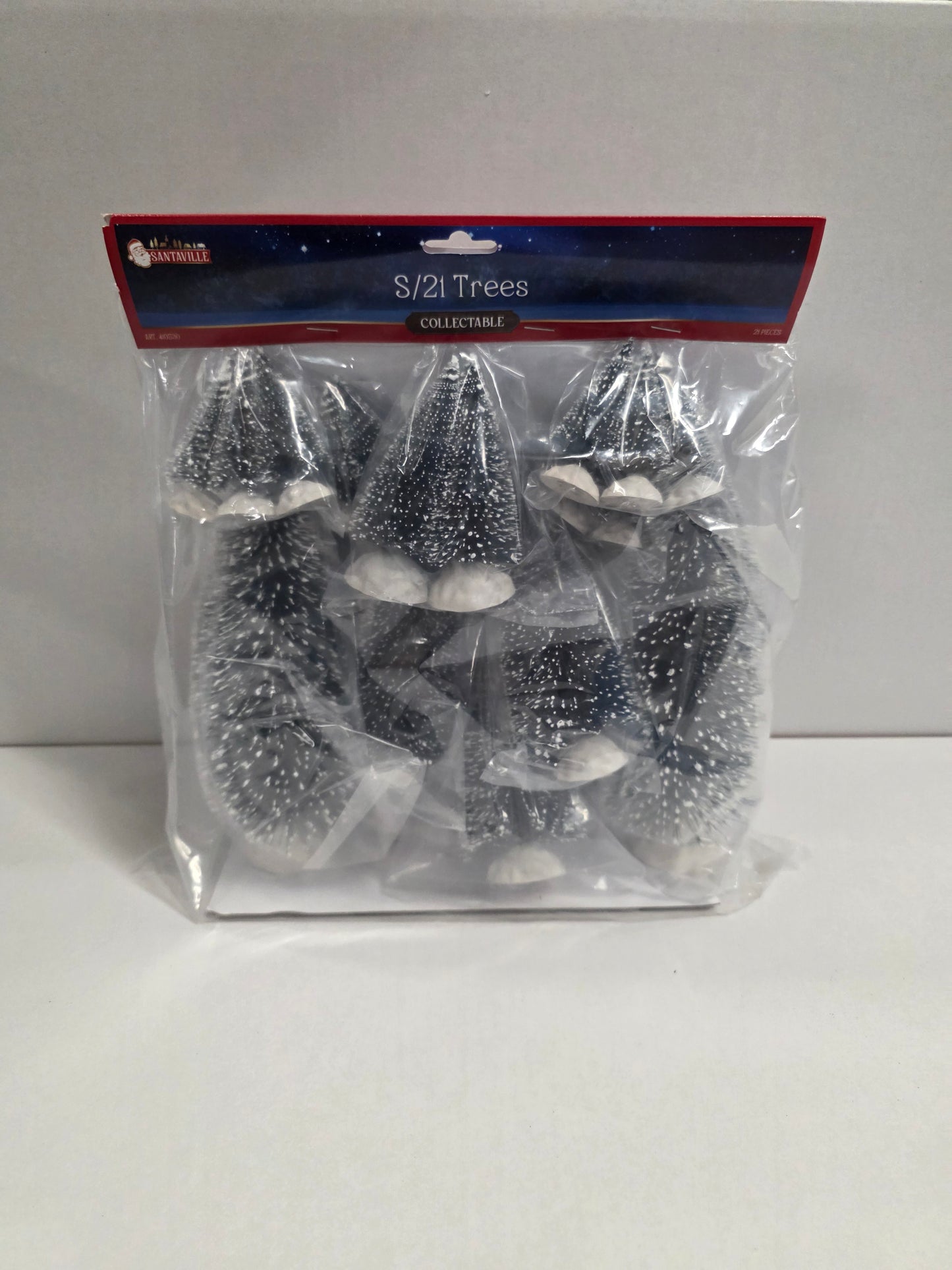 Bristle Trees 21 In Bag Mixed Sizes