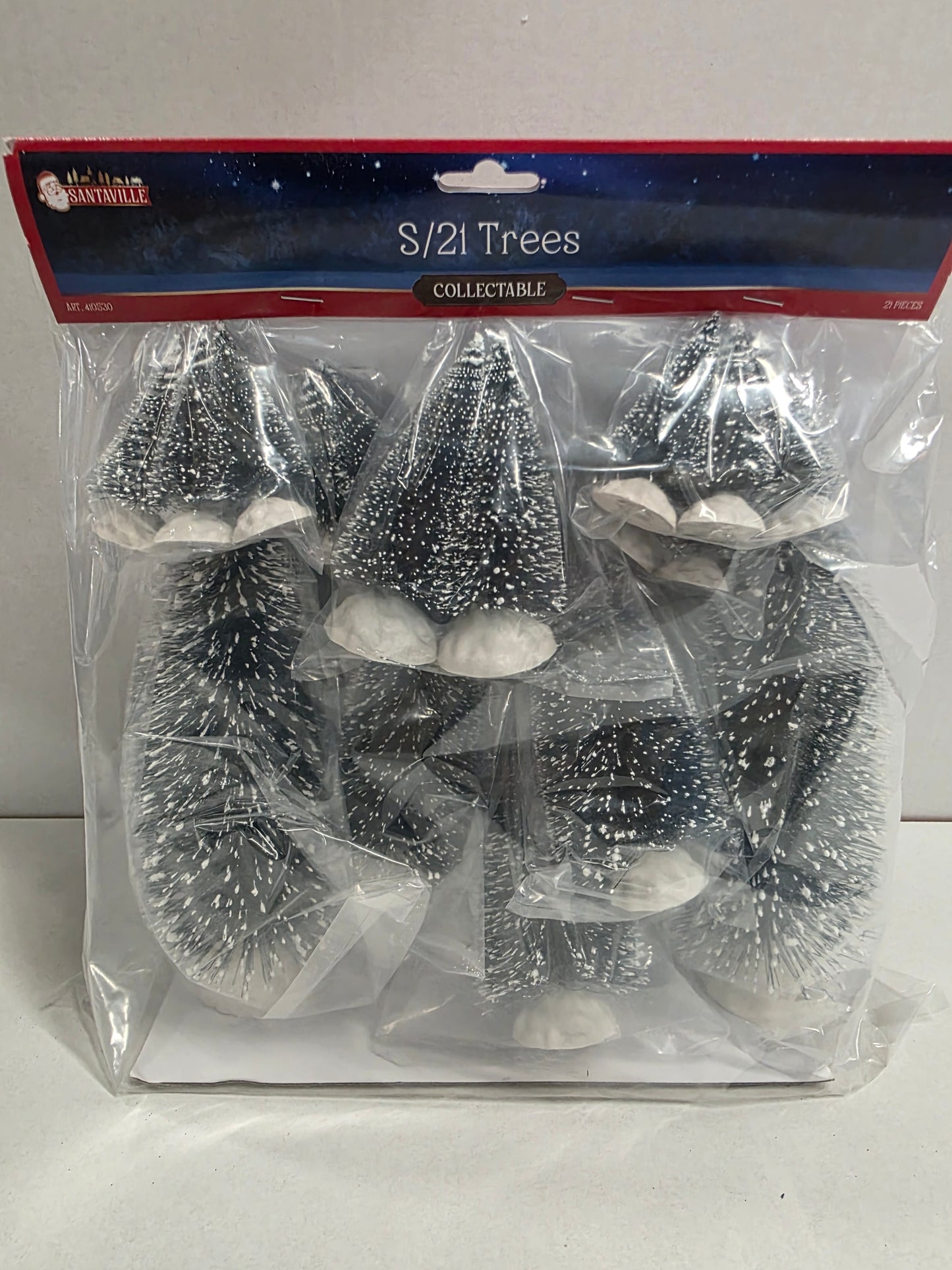 Bristle Trees 21 In Bag Mixed Sizes